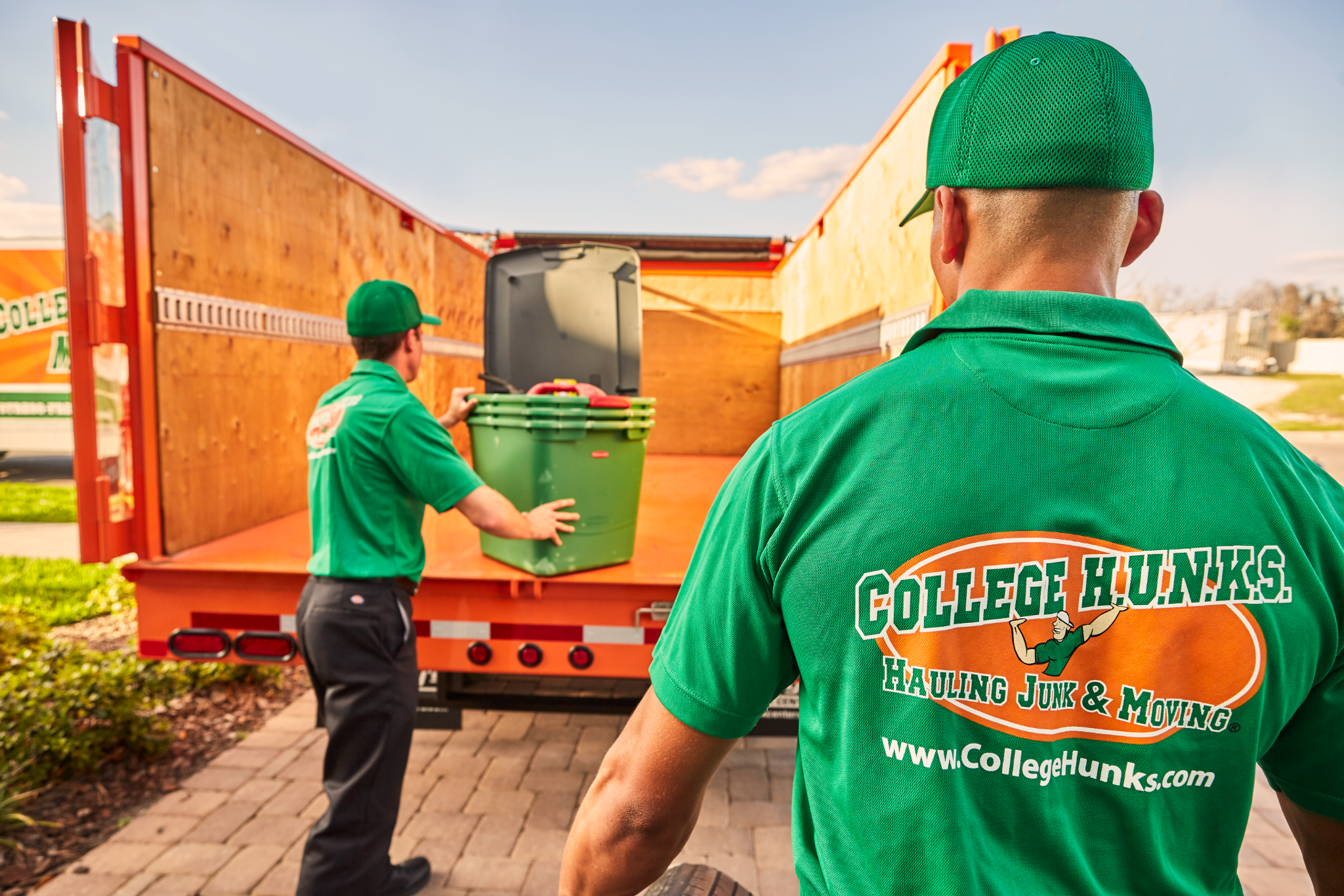 College Hunks Hauling Junk and Moving Facebook ad