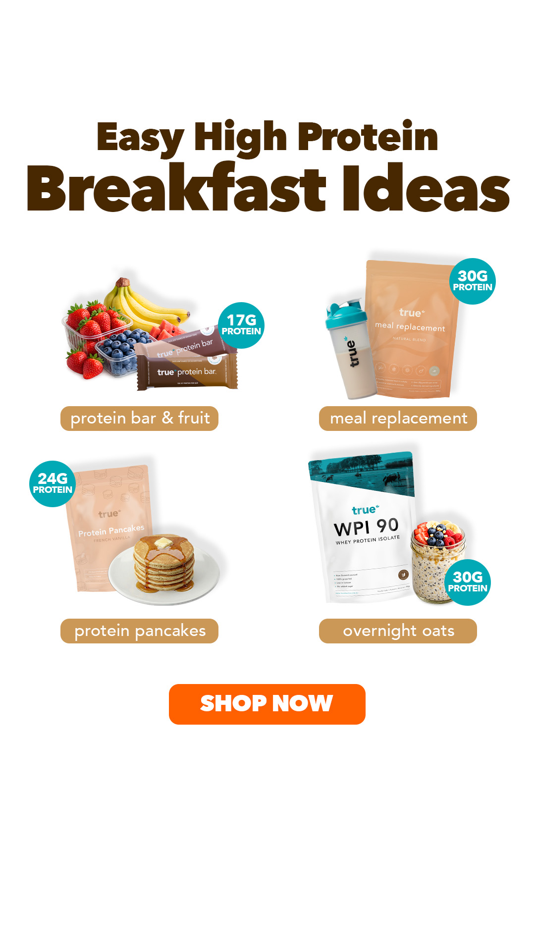 True Protein Facebook ad
