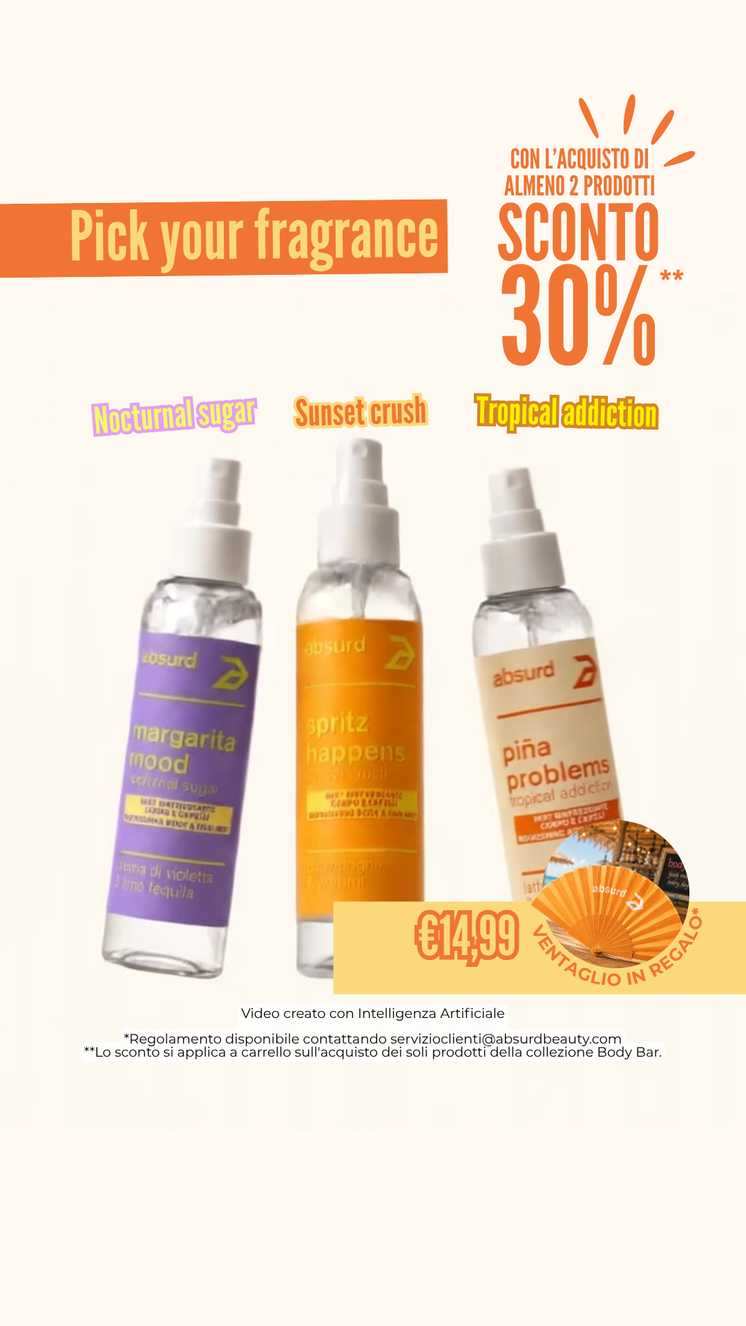 AbsurdBeauty Facebook ad from Jul 31, 2026