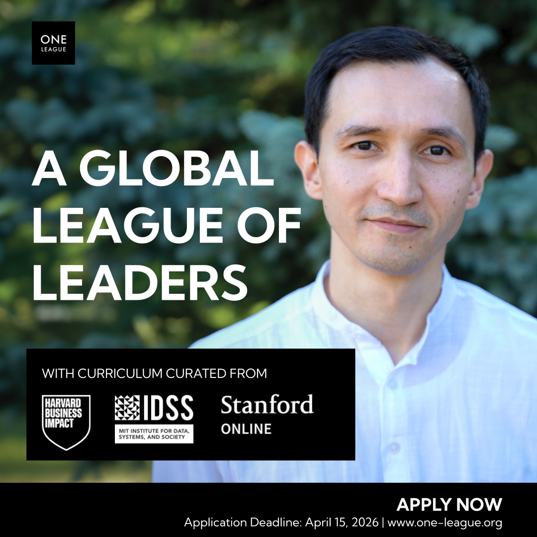 One League Facebook ad: Join a League of Global Leaders