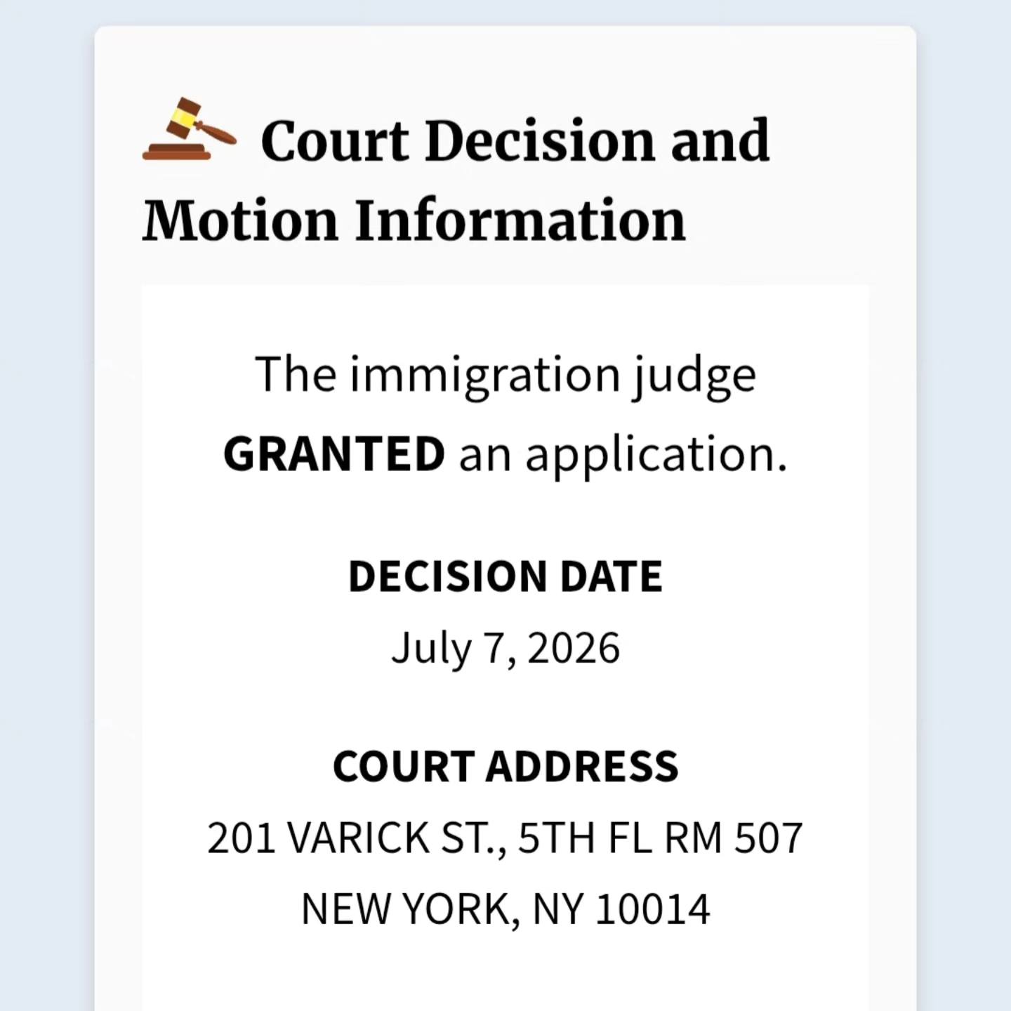 New York Immigration Lawyer Facebook ad: Huge win! Today our office won an asylum…