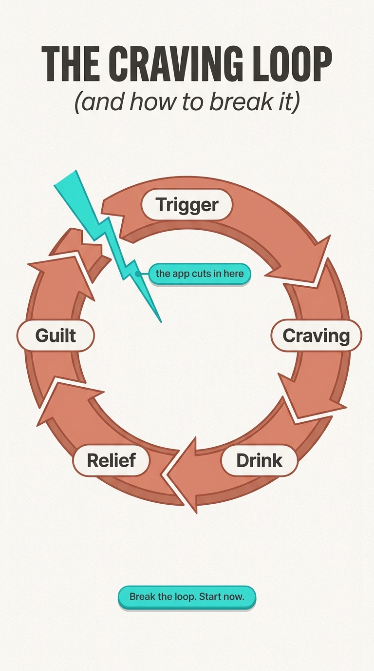 Mindful Drinking Community Facebook ad