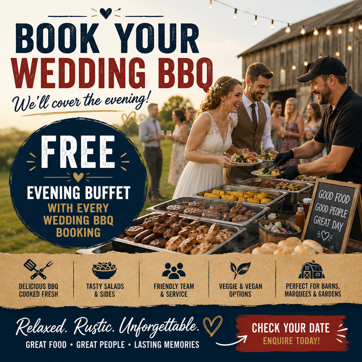 Event Caterer Group: BBQs and Buffets Facebook ad