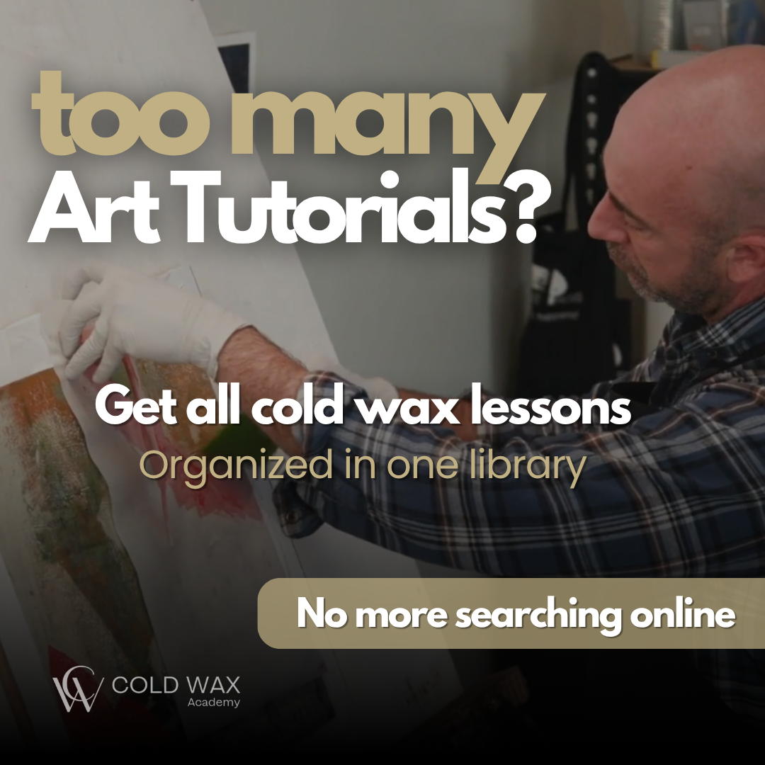 Cold Wax Academy Facebook ad