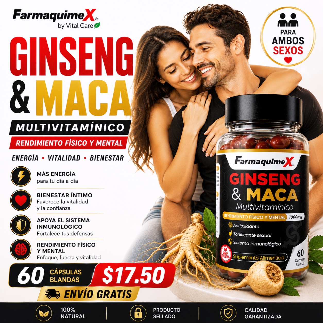 Vitalcaresv Facebook ad: ¿Quieres una piel que luzca más joven? Descubre Vital…