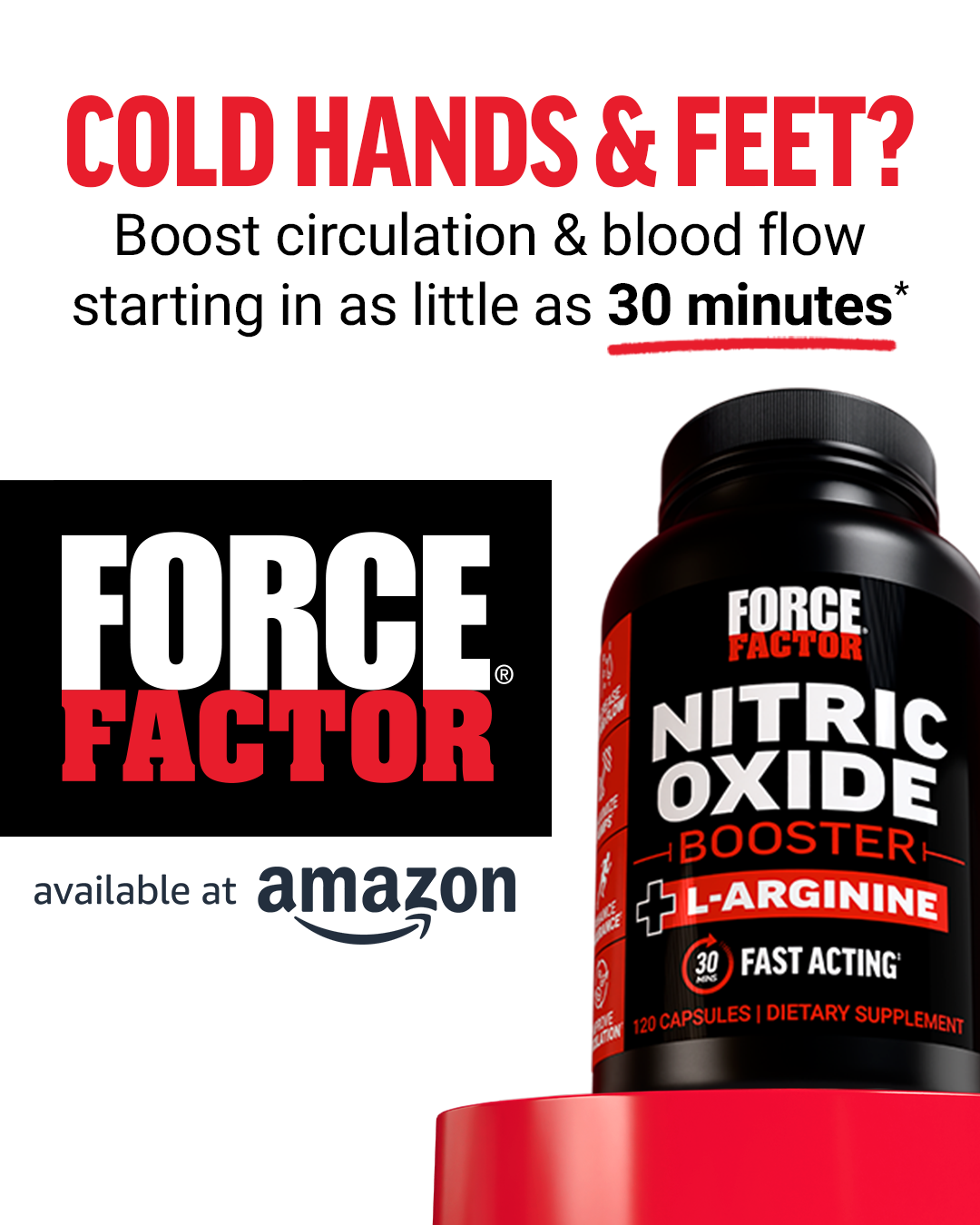 Force Factor Facebook ad
