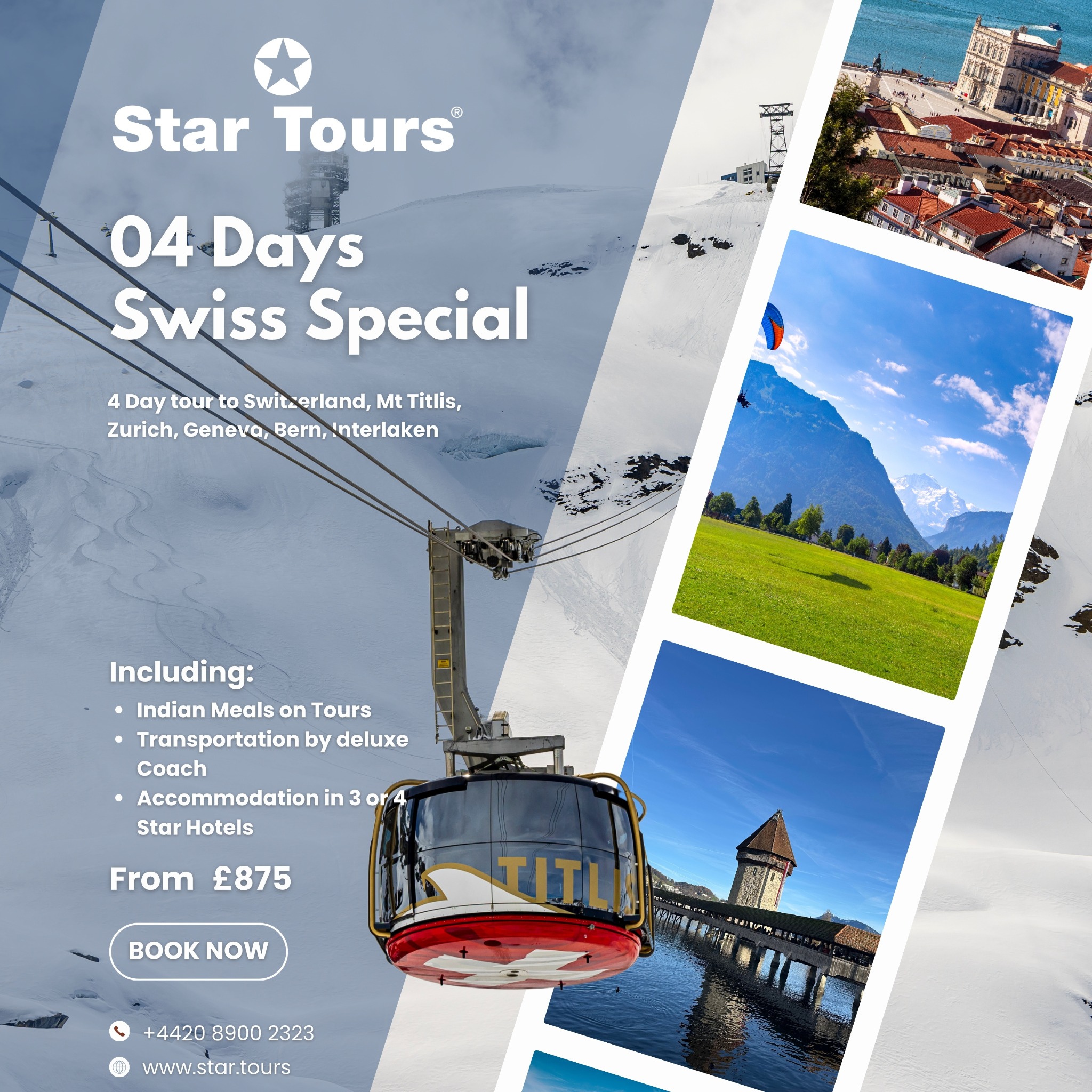 Star Tours Ltd Facebook ad