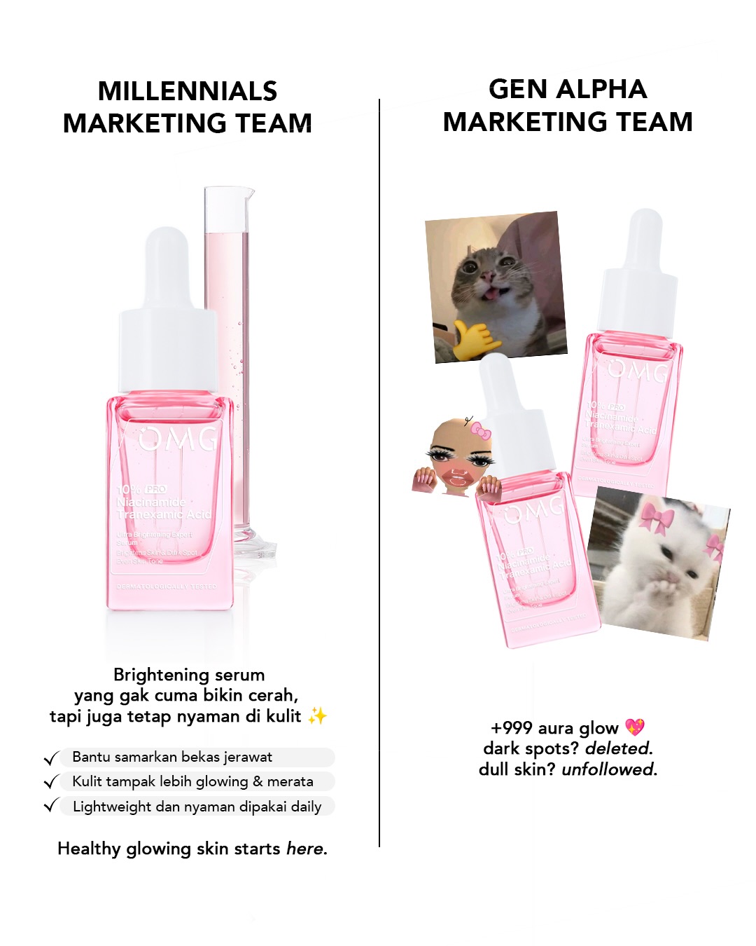 OMG - Oh My Glam Facebook ad
