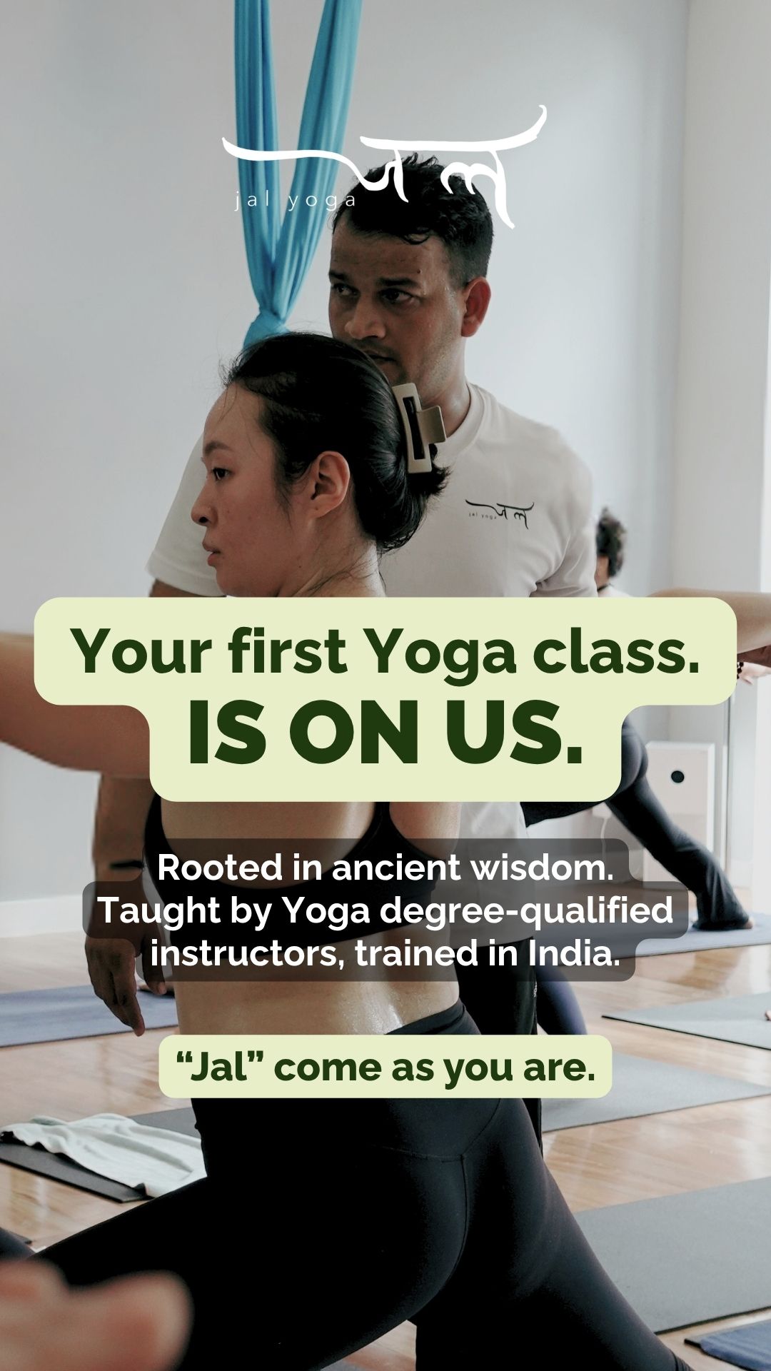 Jal Yoga Facebook ad