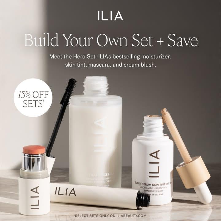 ILIA Beauty Facebook ad