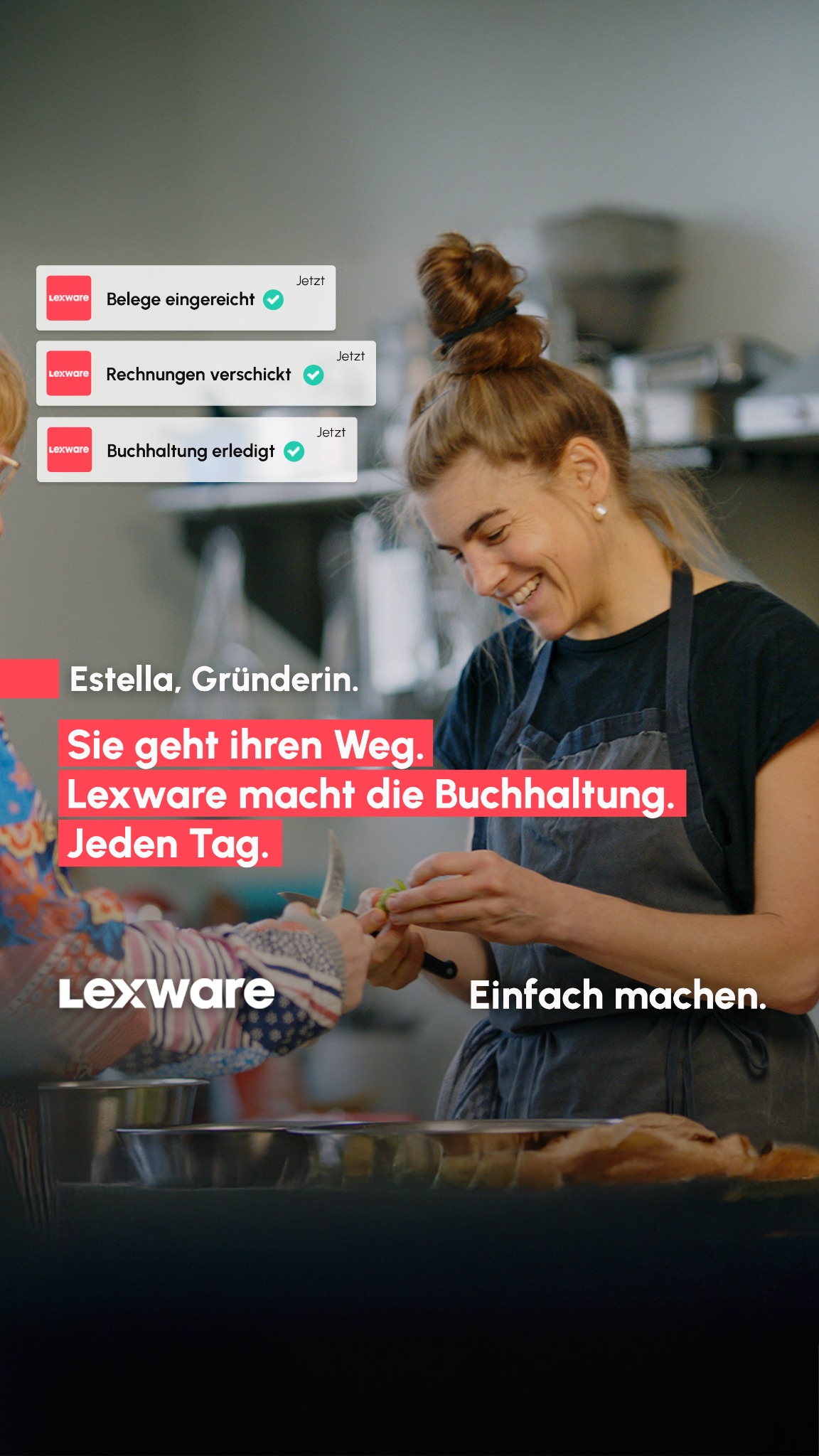 Lexware Facebook ad