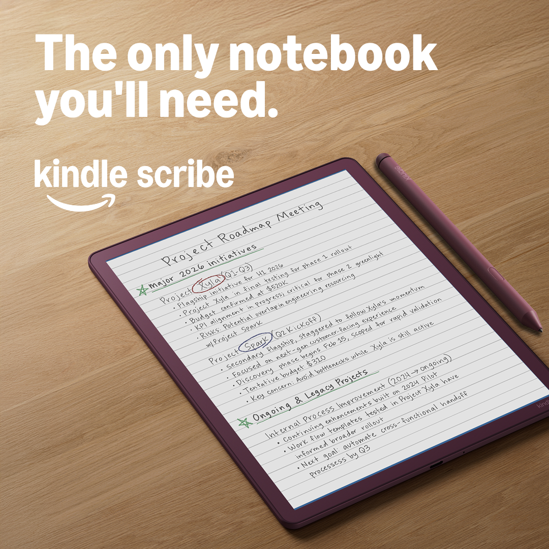 Amazon Kindle Facebook ad