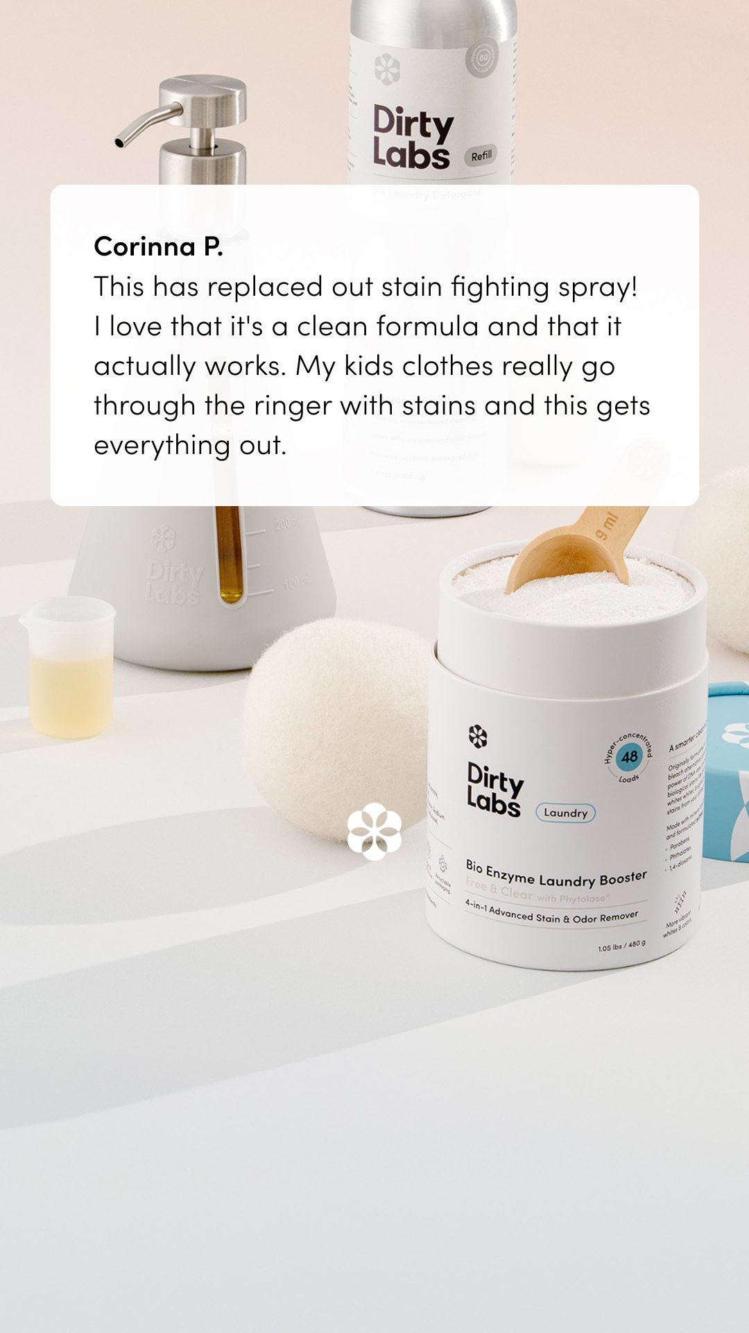 Dirty Labs Facebook ad