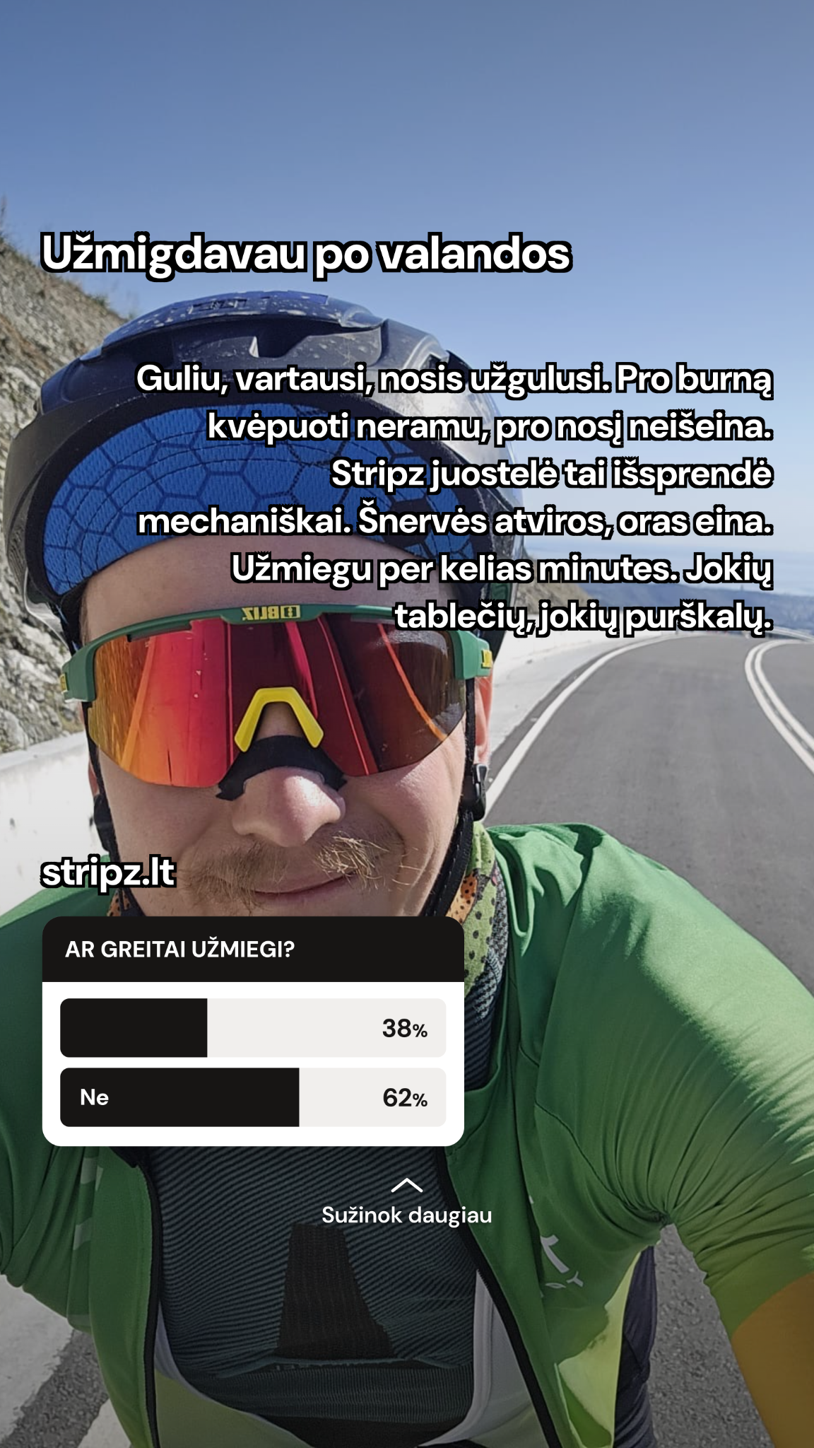 Stripz Facebook ad