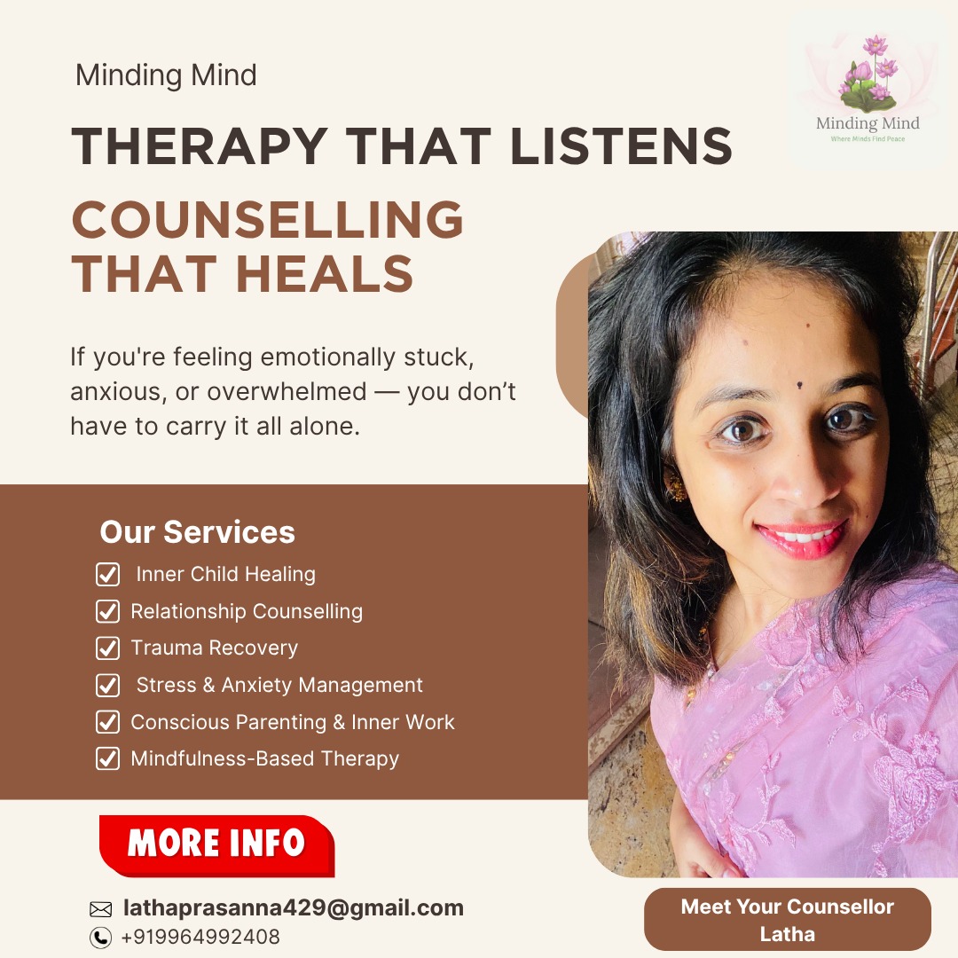 mind.ing.mind Facebook ad: Therapy that listens.