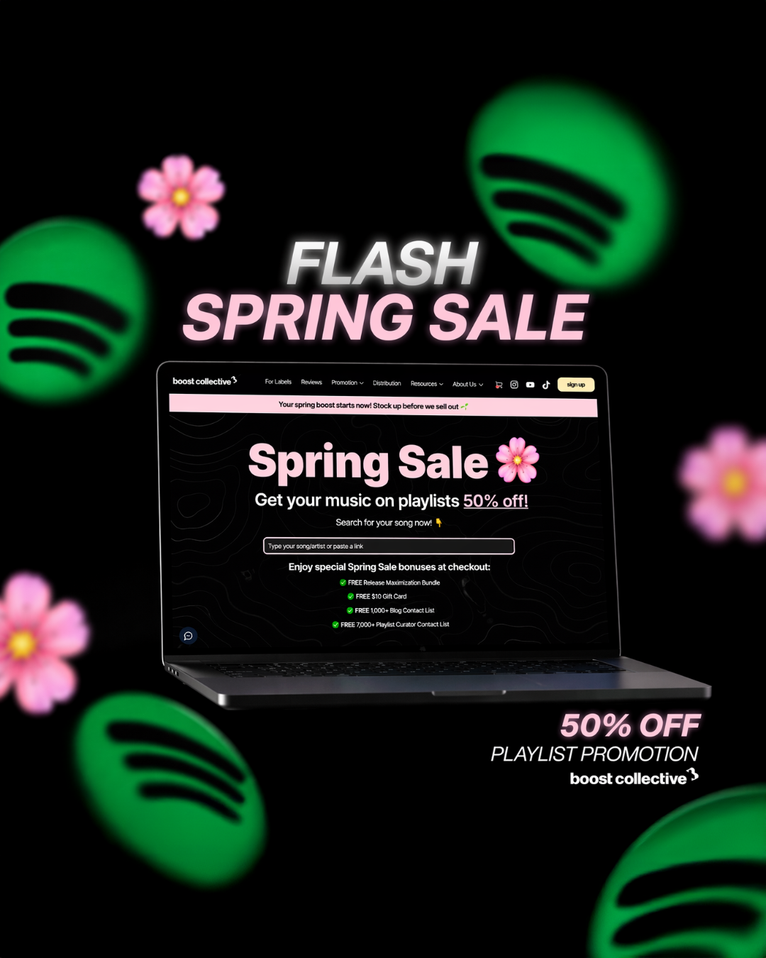 Boost Collective Facebook ad