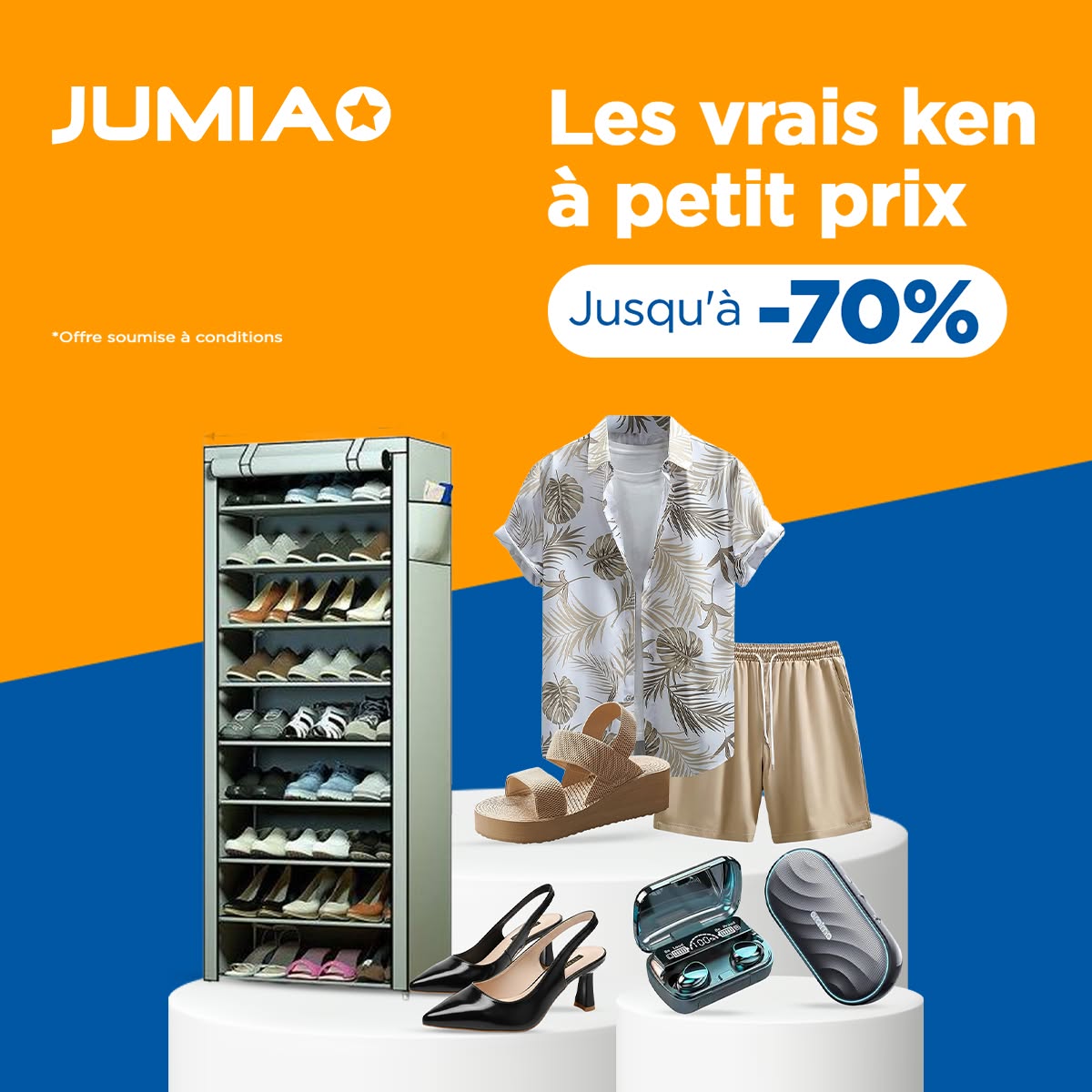 Jumia Facebook ad: Teste sans te ruiner