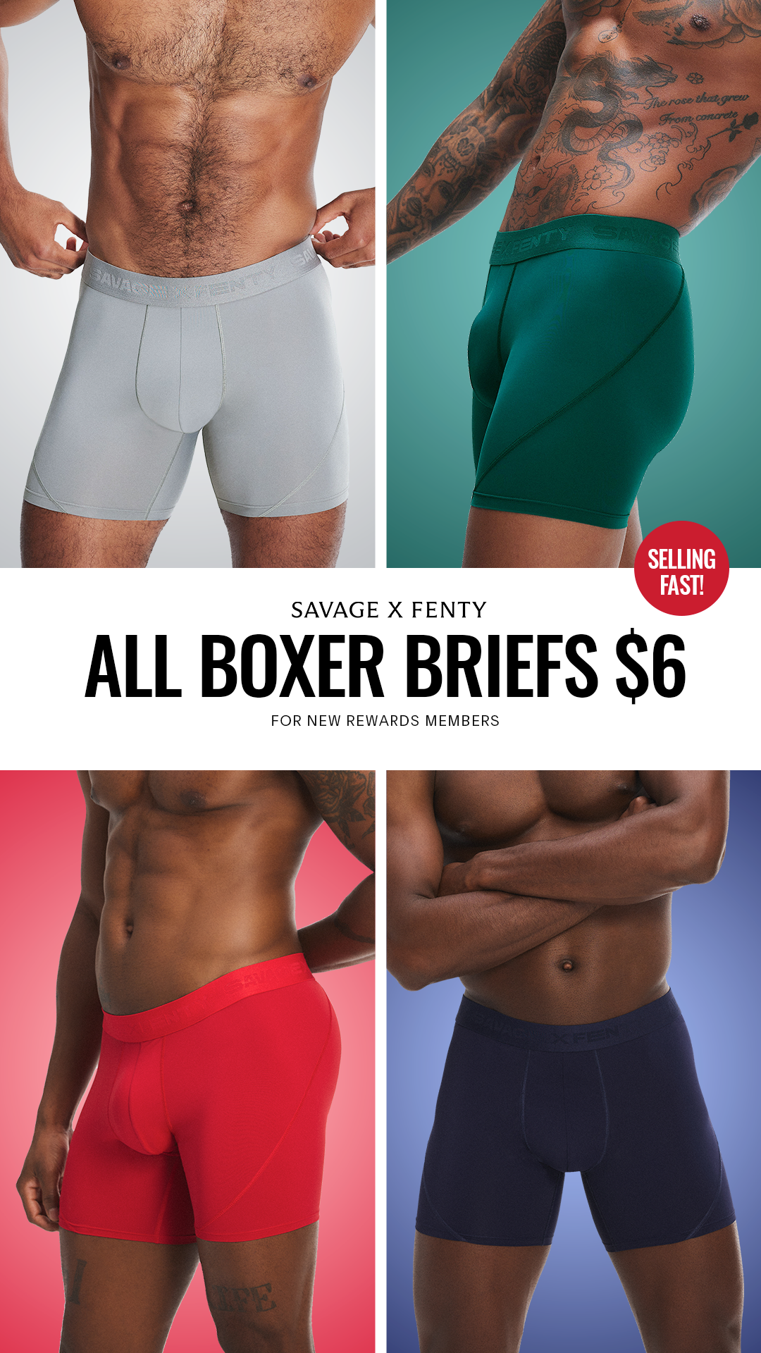 Savage X Fenty Facebook ad