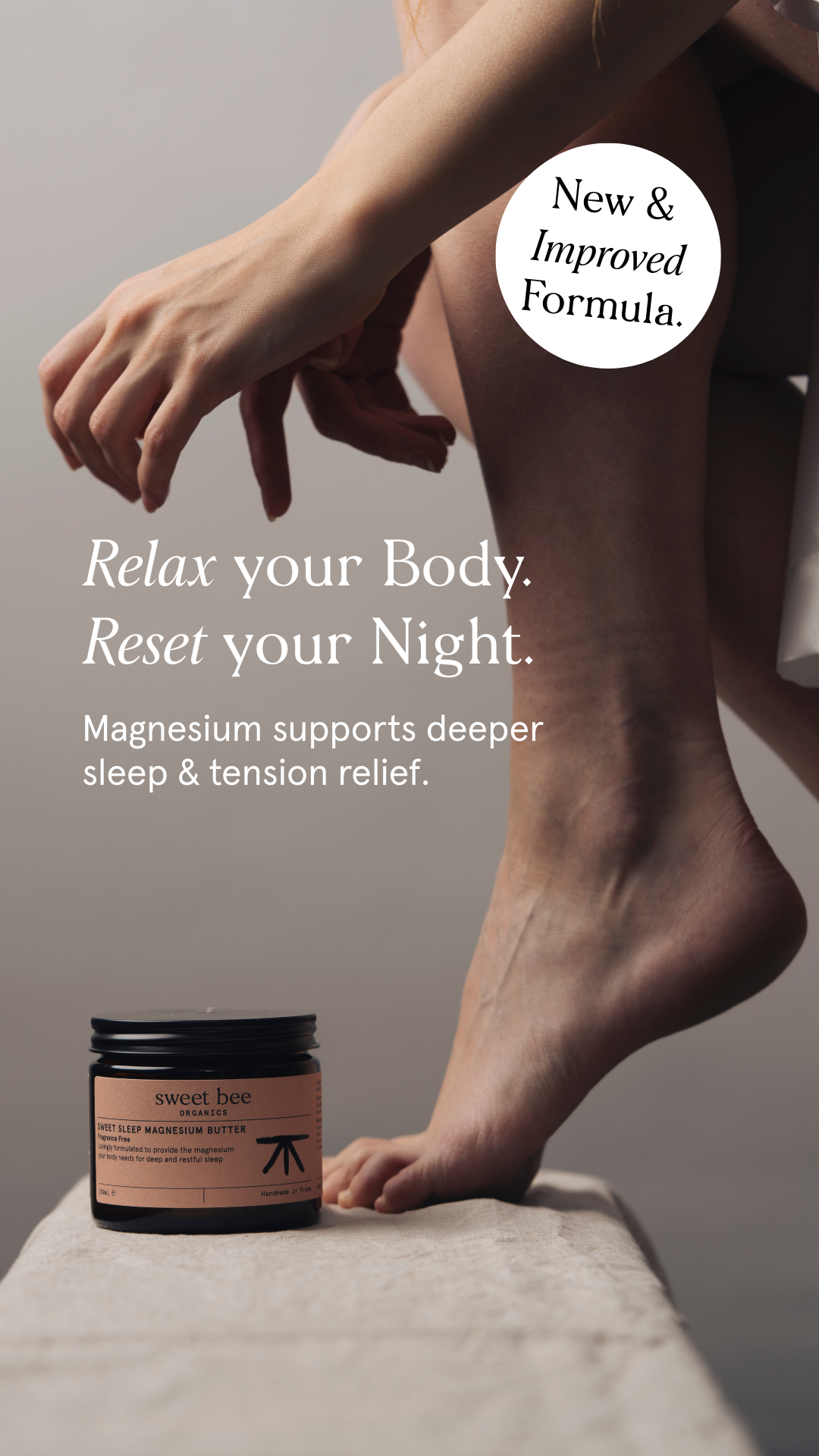 Sweet Bee Organics Facebook ad
