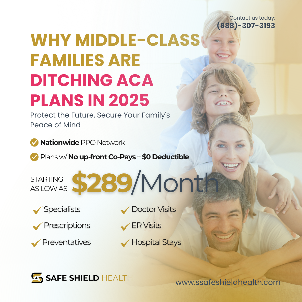 Safe Shield Health Agency Facebook ad