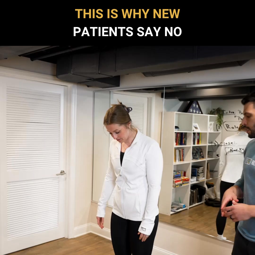 Justin Rabinowitz's Business Academy for the Rehab Chiropractor Facebook ad: This Is Why New Patients Say No