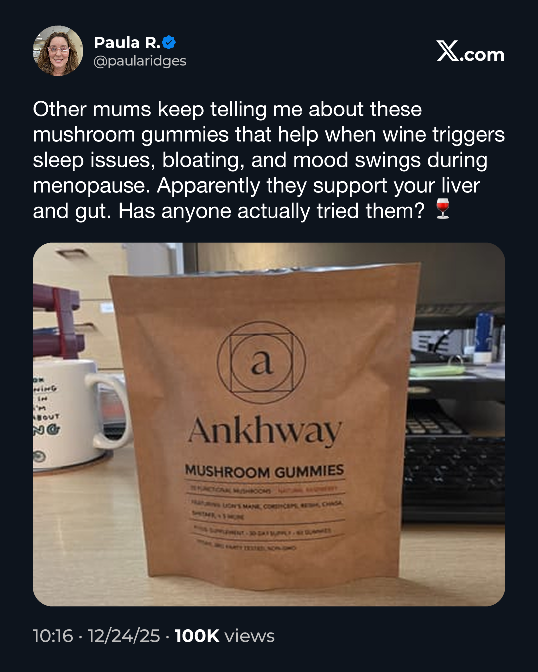 Ankhway Facebook ad