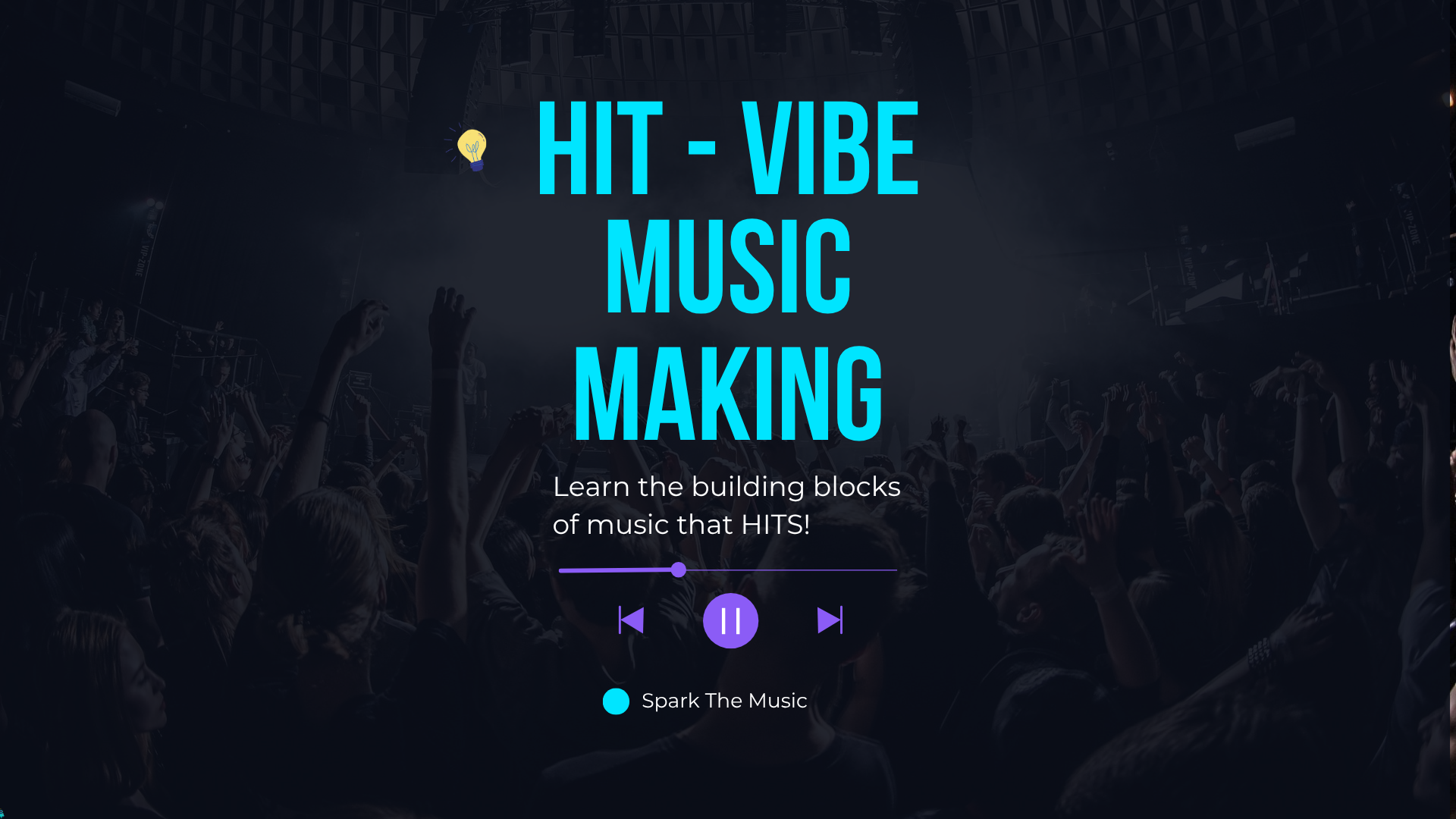 Oliver Ganslandt Facebook ad: HIT - VIBE Music Making.