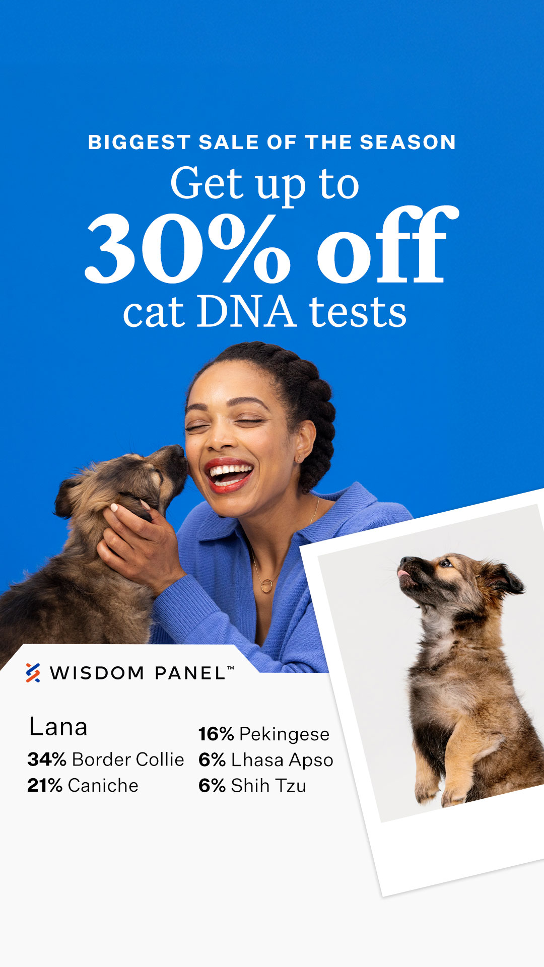 Wisdom Panel Facebook ad