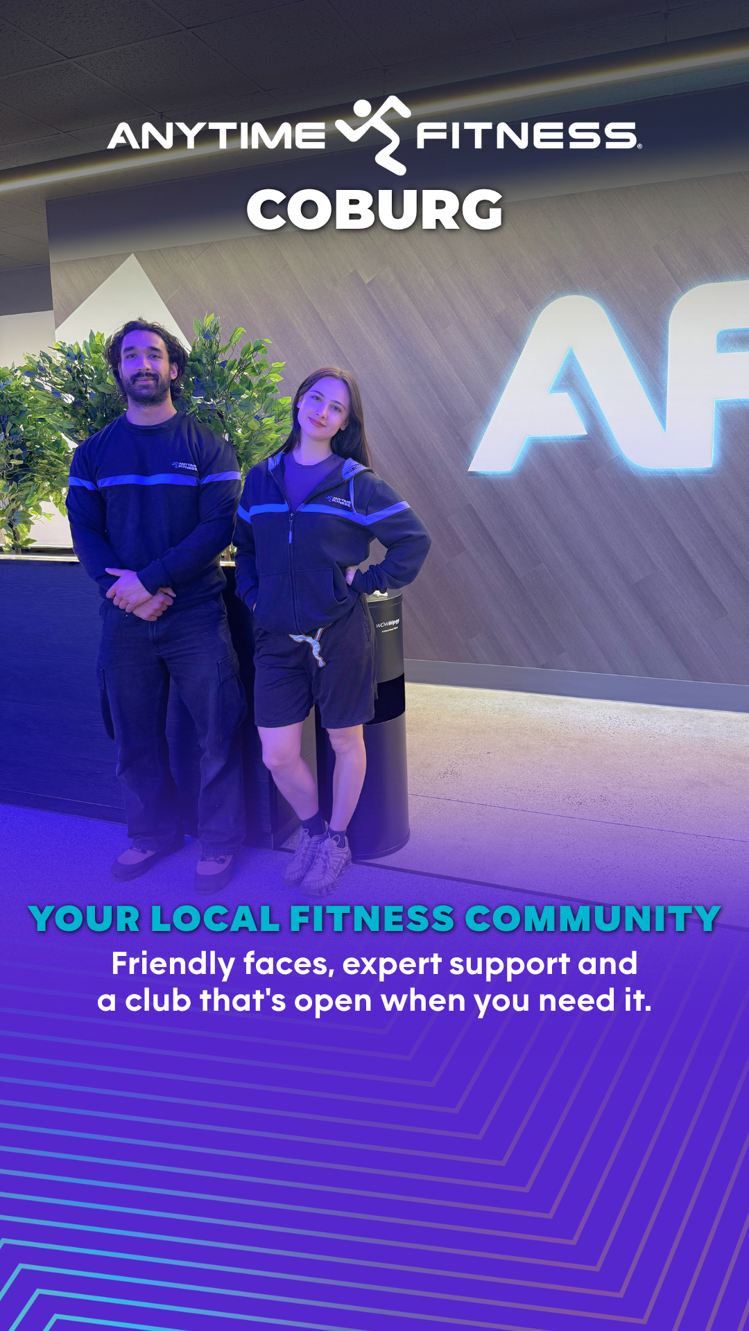 Anytime Fitness Facebook ad