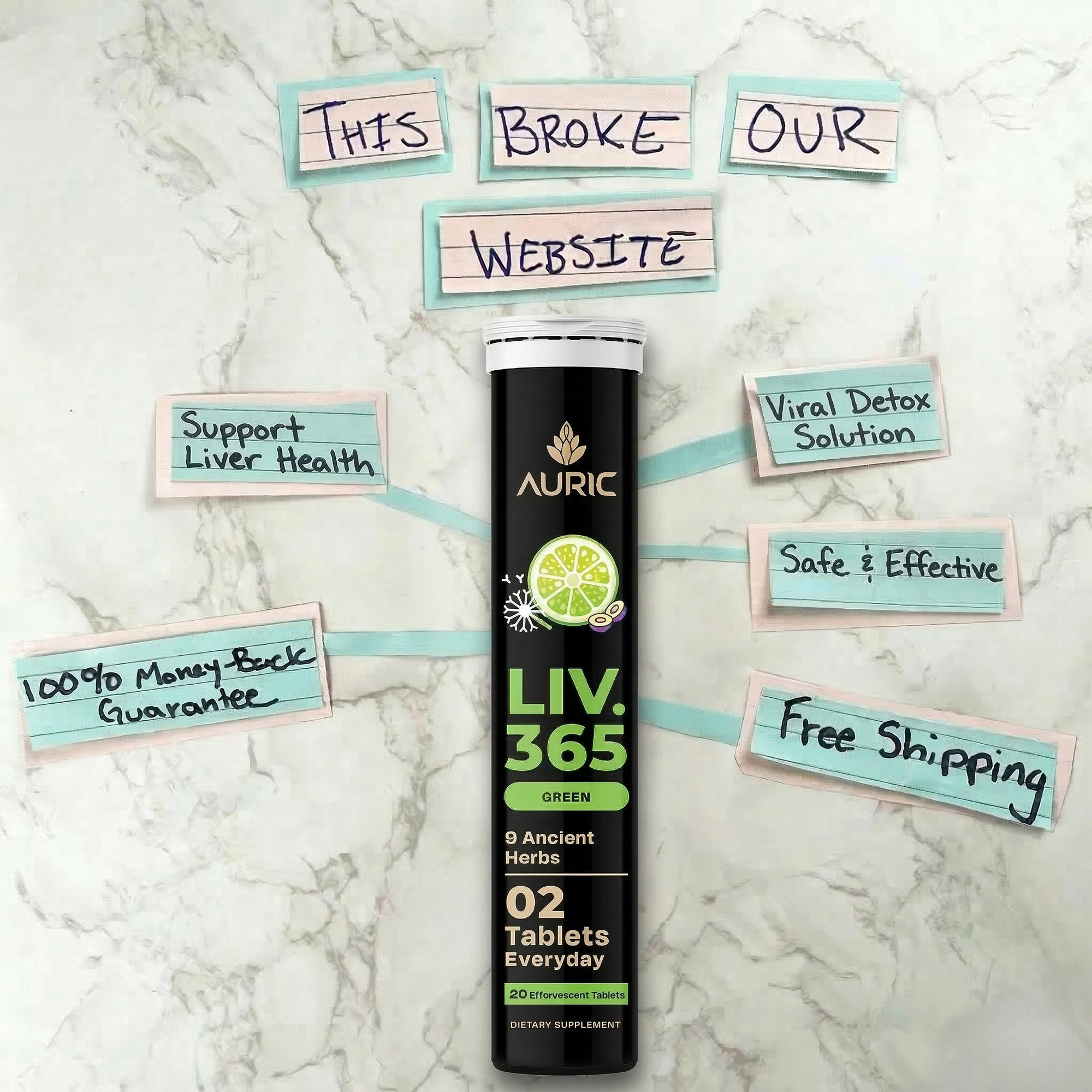 Auric Facebook ad