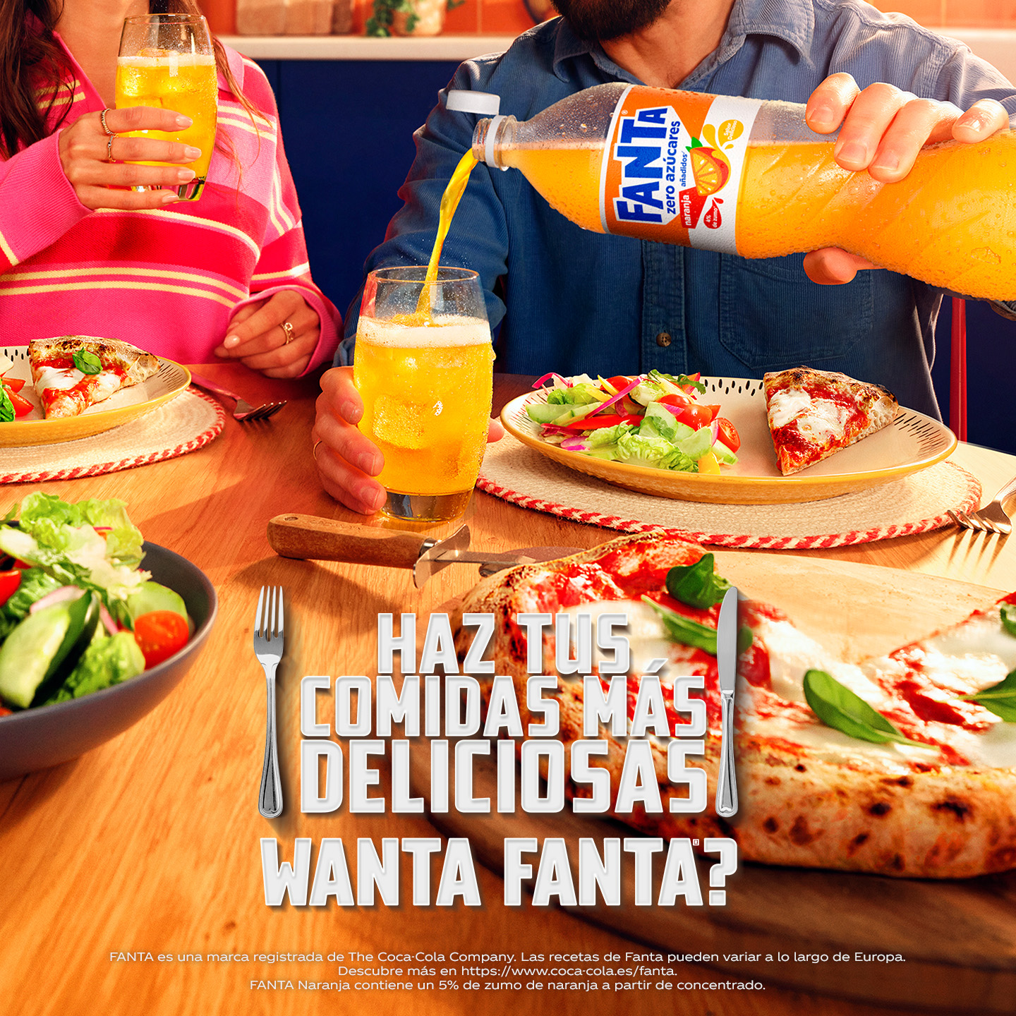 Carrefour Facebook ad: Tu Fanta te espera