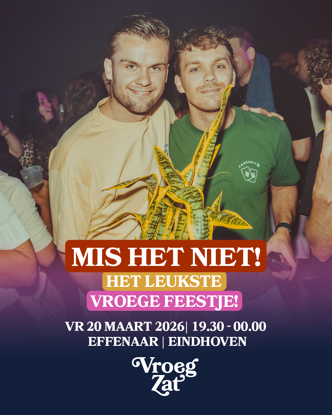 VroegZat Facebook ad from Apr 15, 2026
