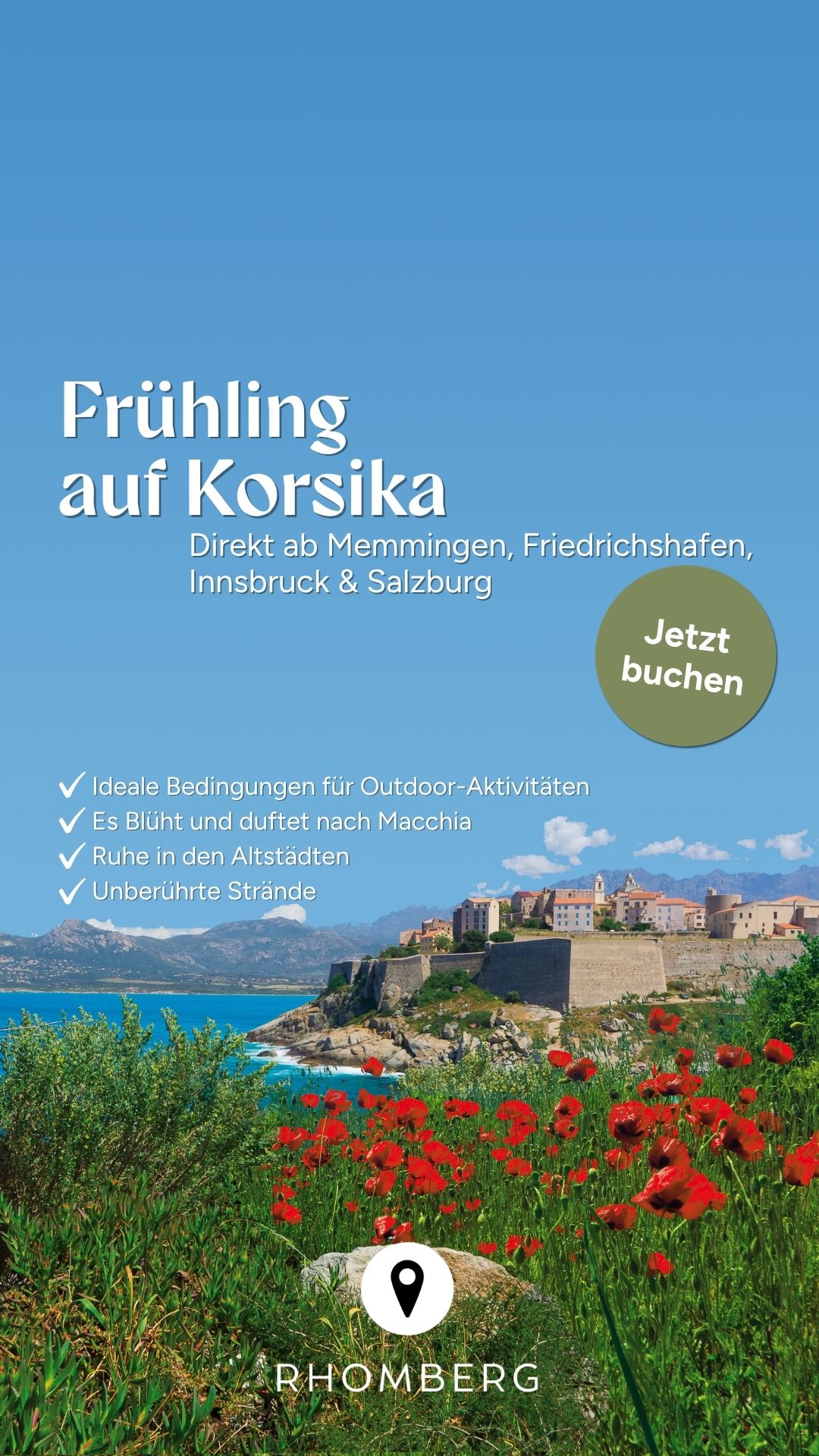 Rhomberg Reisen Facebook ad from Mar 28, 2026