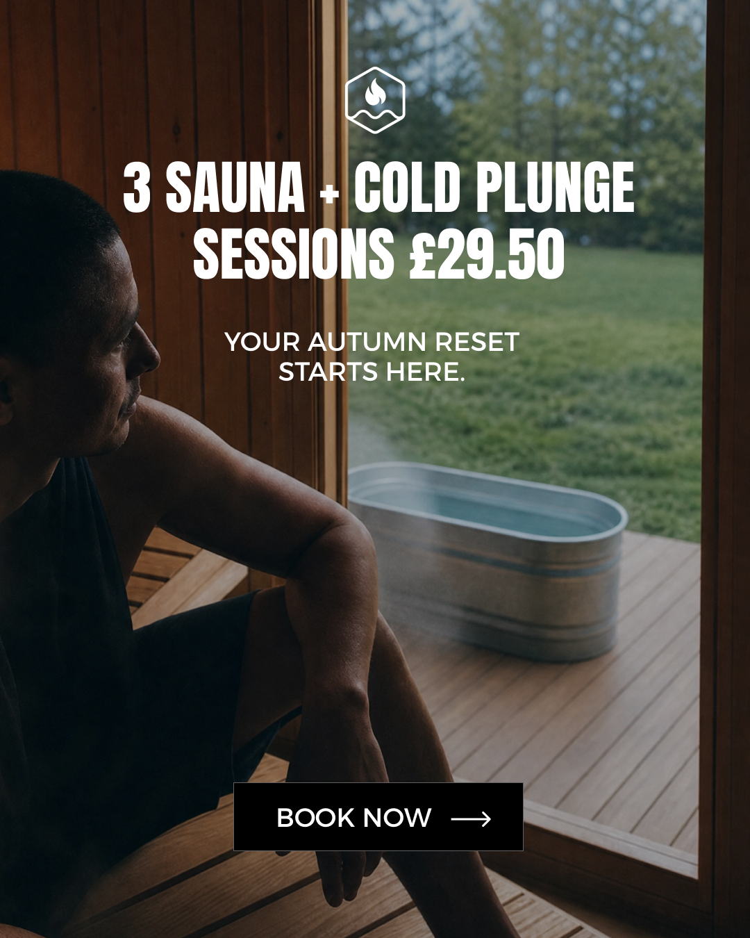 The Hot Box Co Facebook ad: 3 Sessions for £29.50 - Book Now