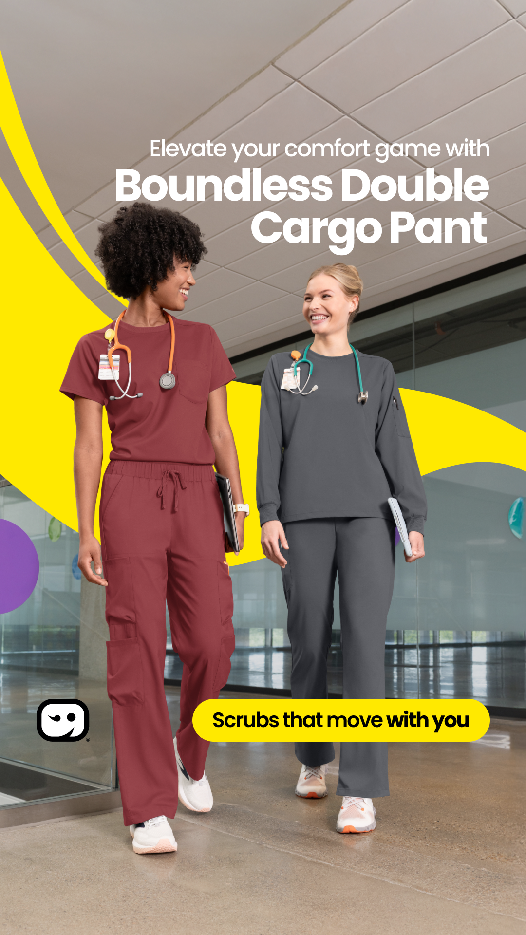 Wink Scrubs Facebook ad