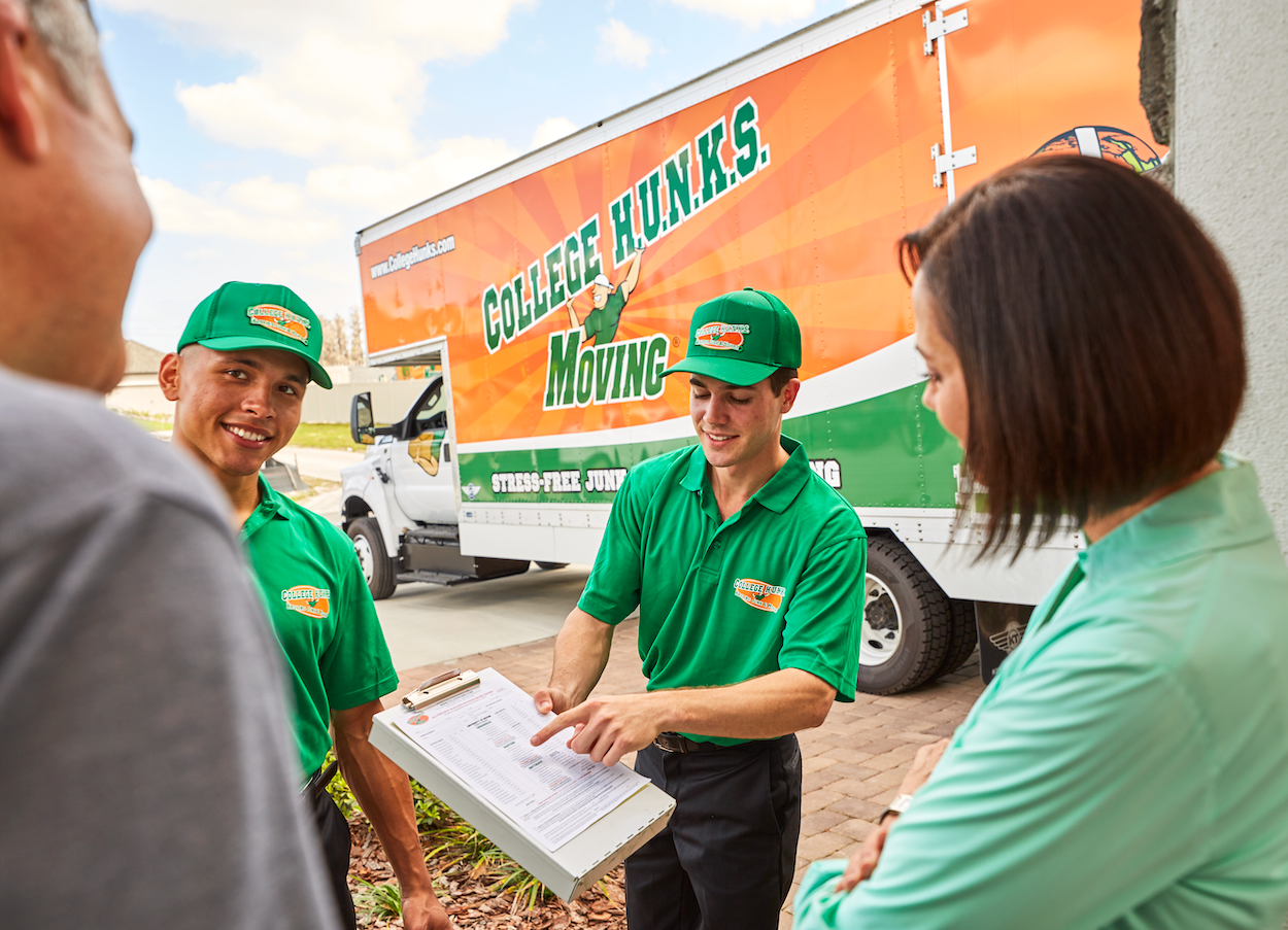 College Hunks Hauling Junk and Moving Facebook ad
