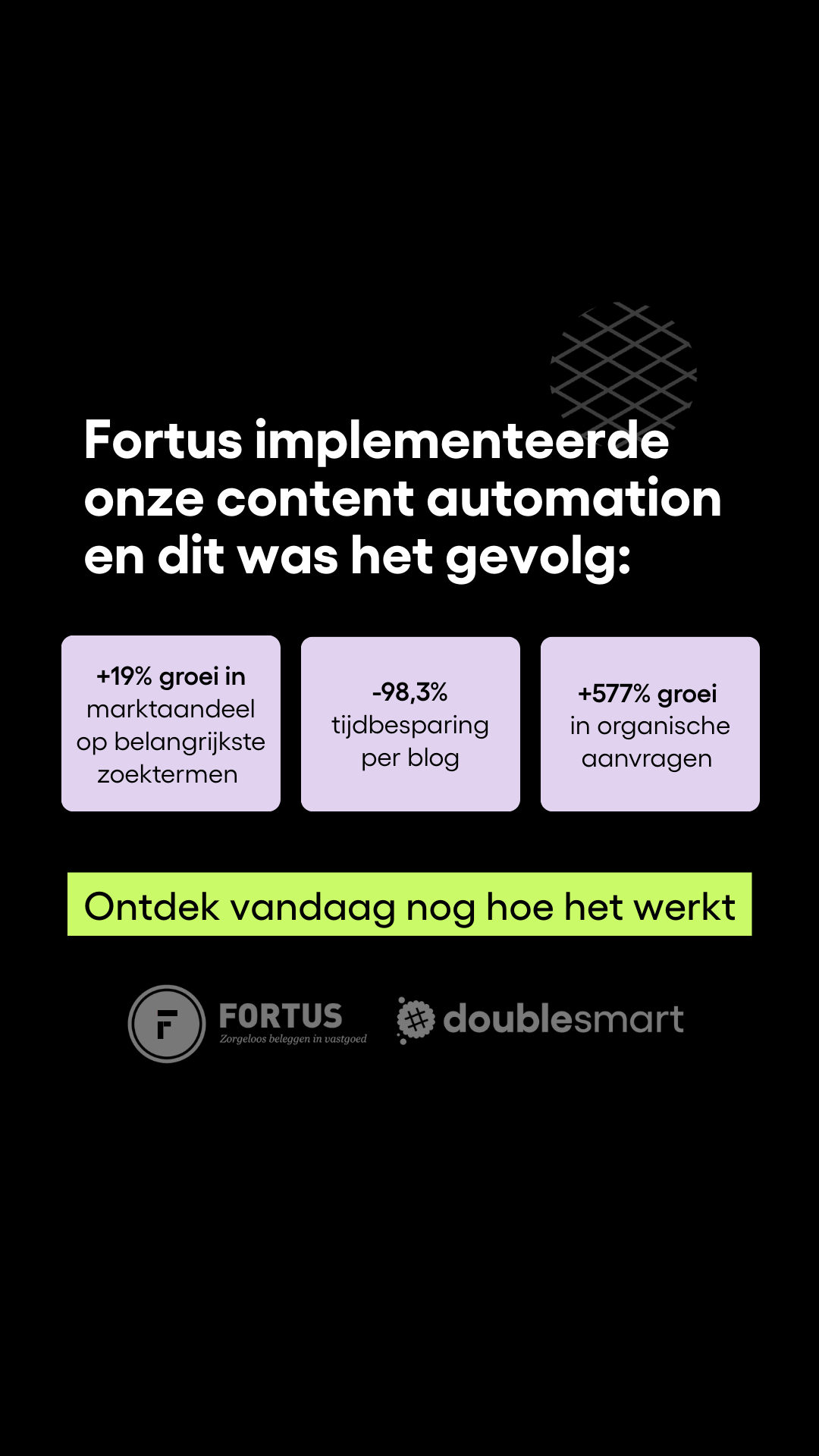 Doublesmart Facebook ad