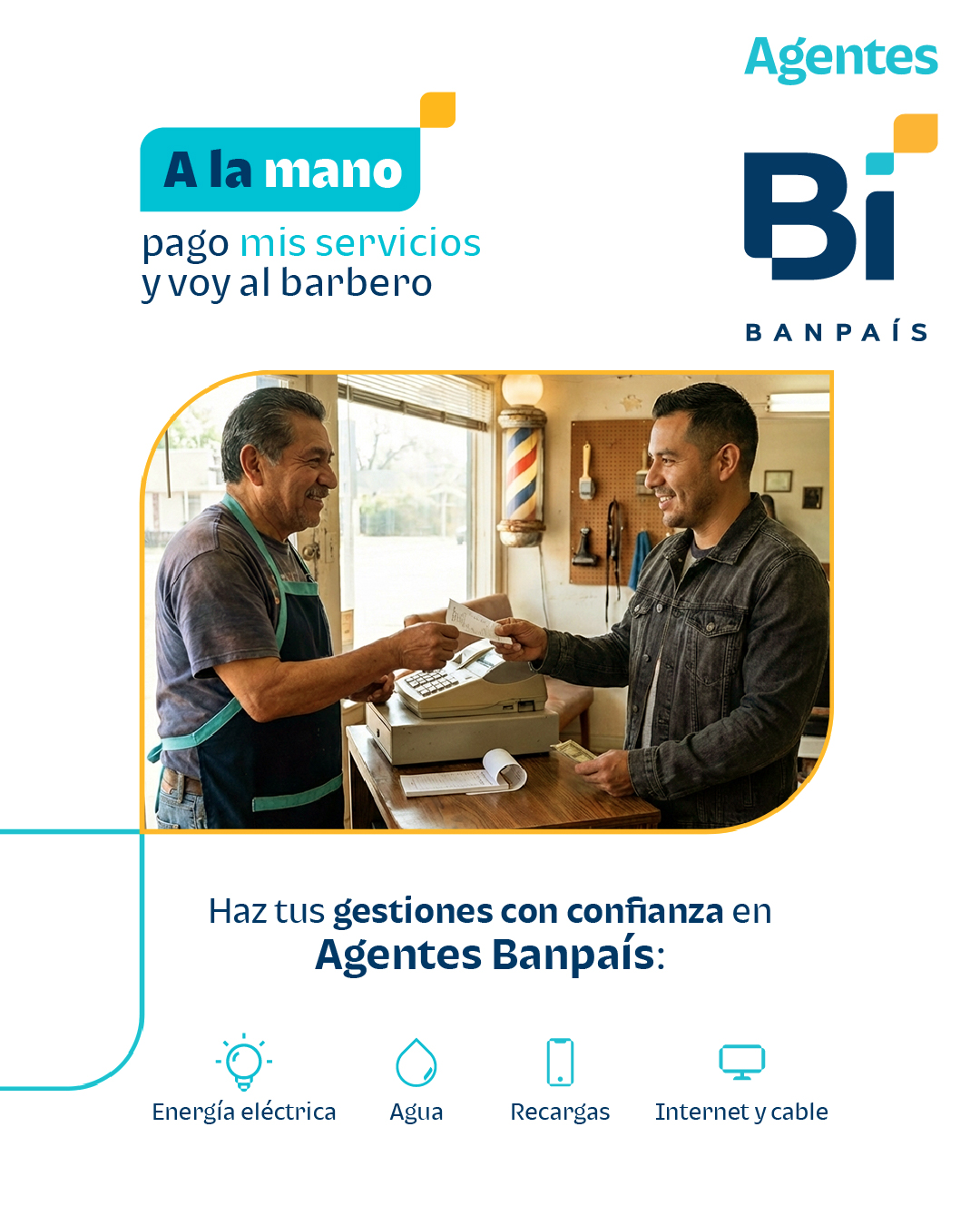 BANPAÍS Facebook ad: Conoce más aquí: