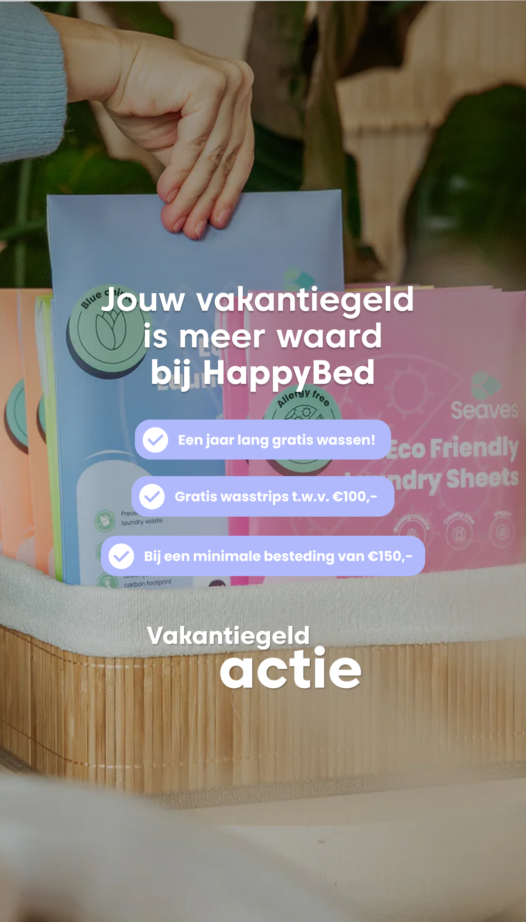 HappyBed Facebook ad