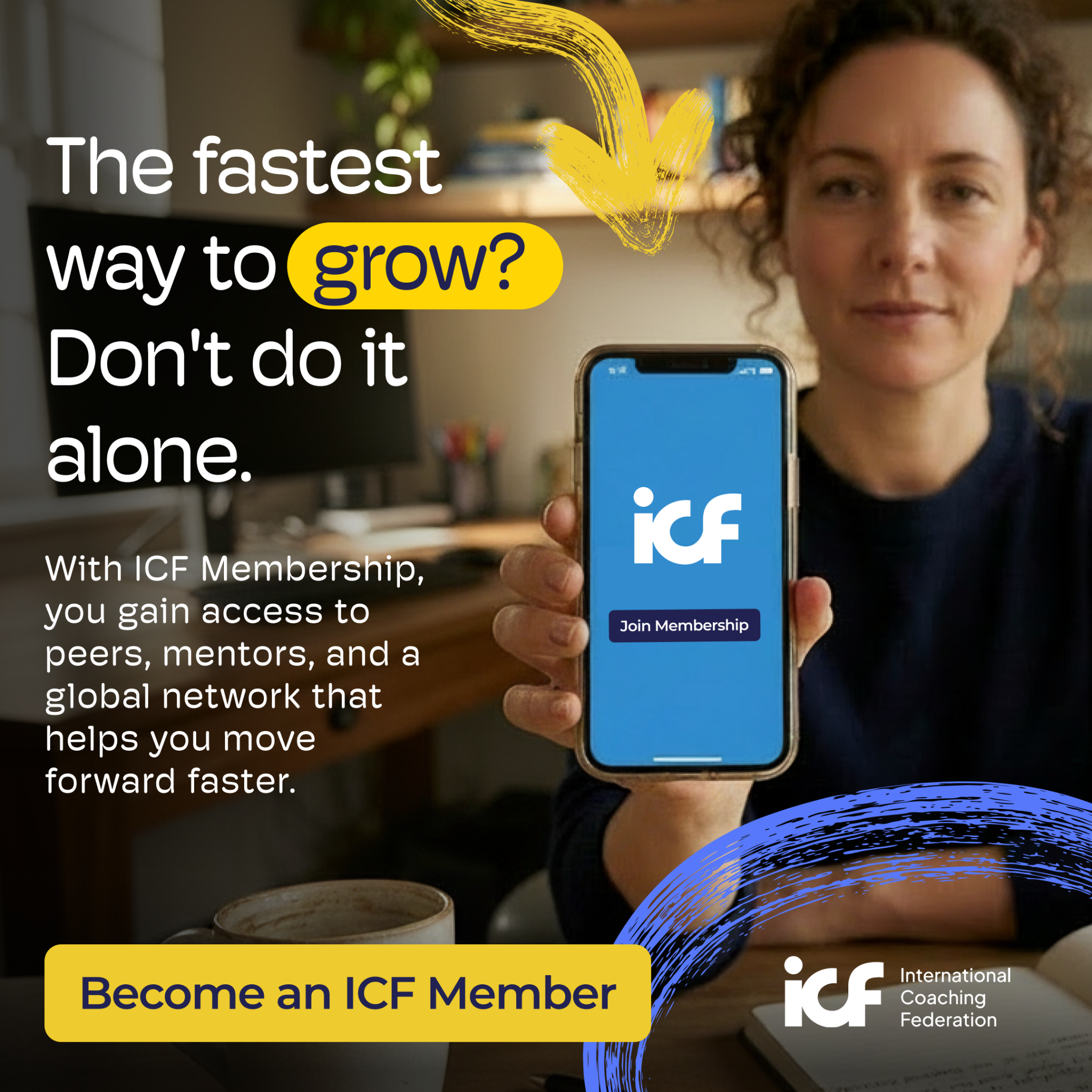 International Coaching Federation Facebook ad