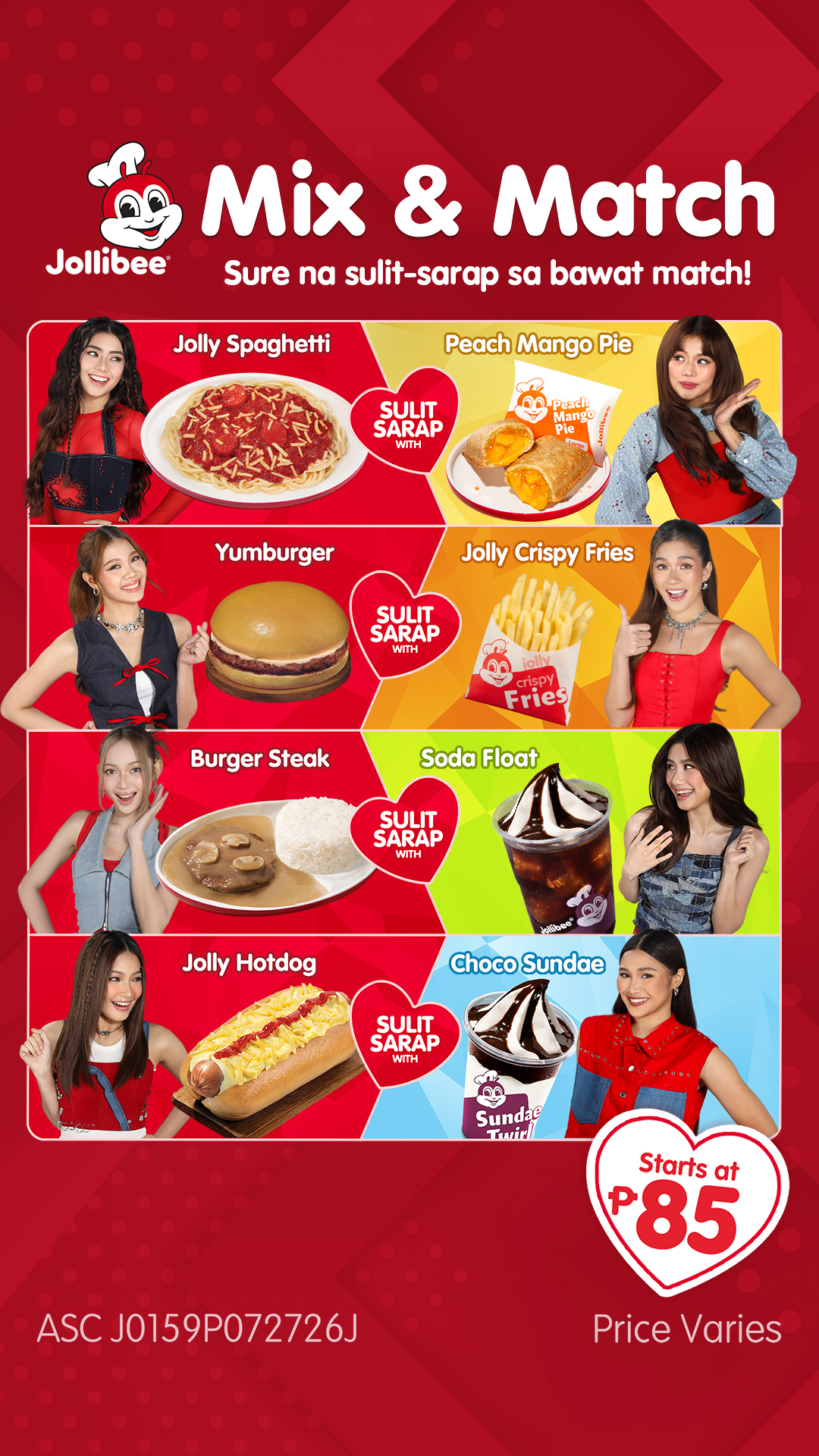 Jollibee Facebook ad