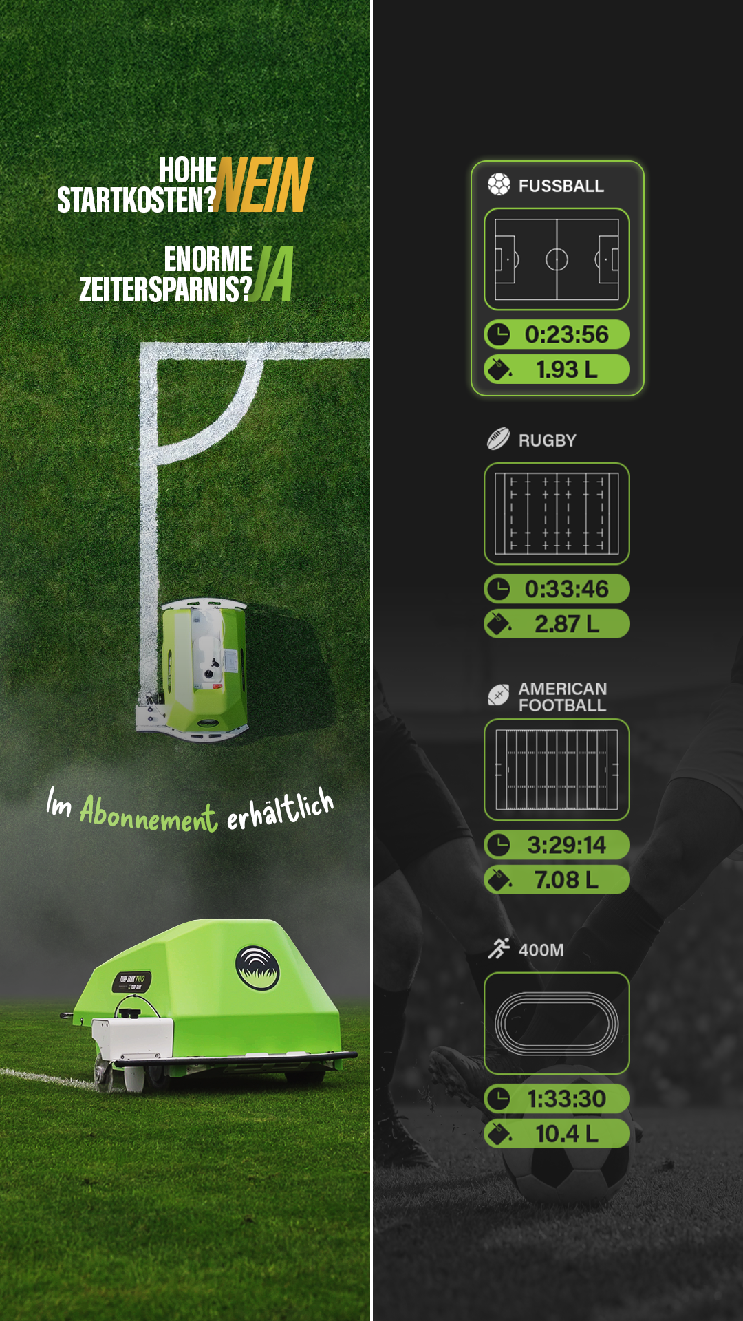 Turf Tank Facebook ad