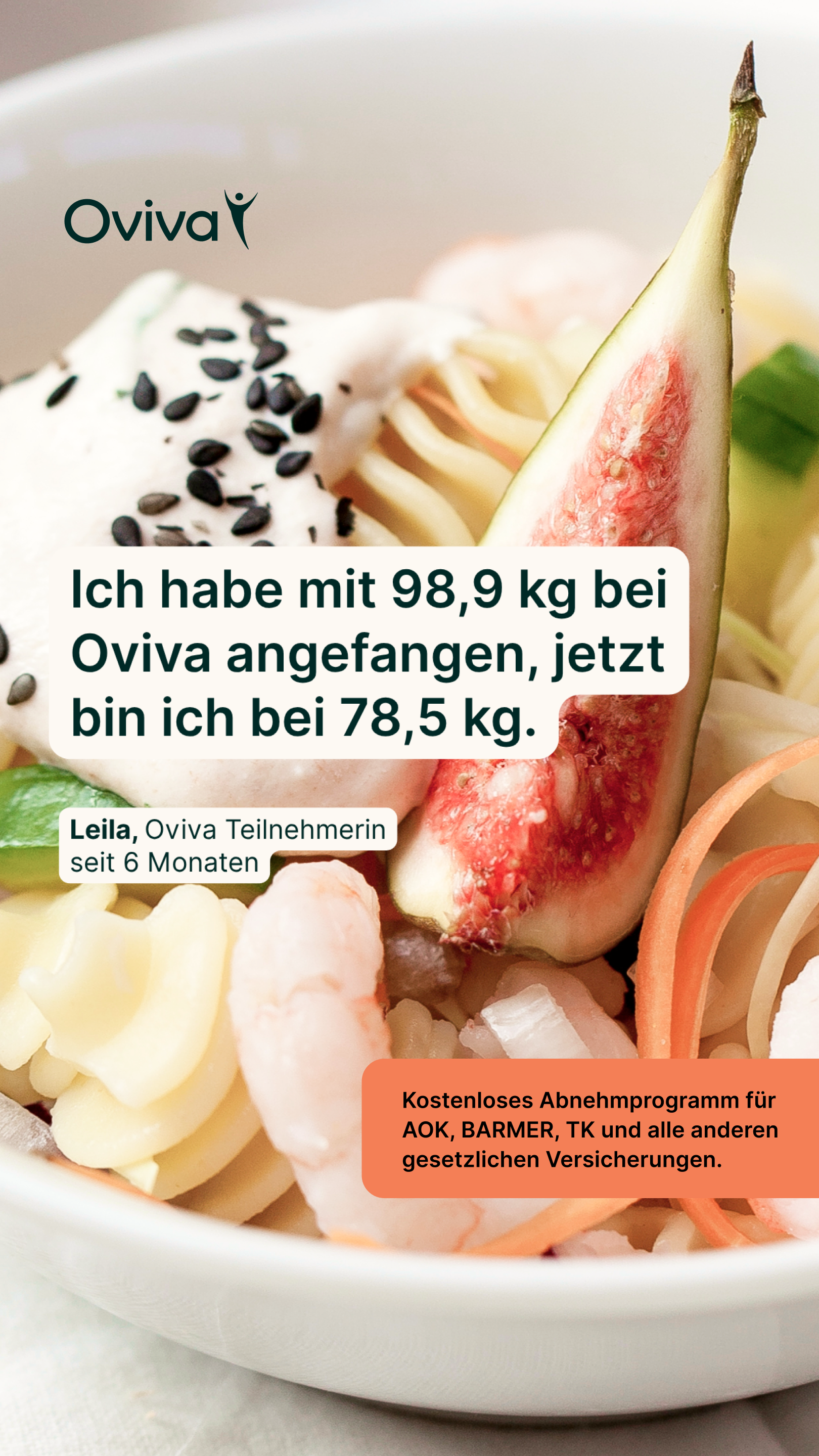 Oviva Deutschland Facebook ad