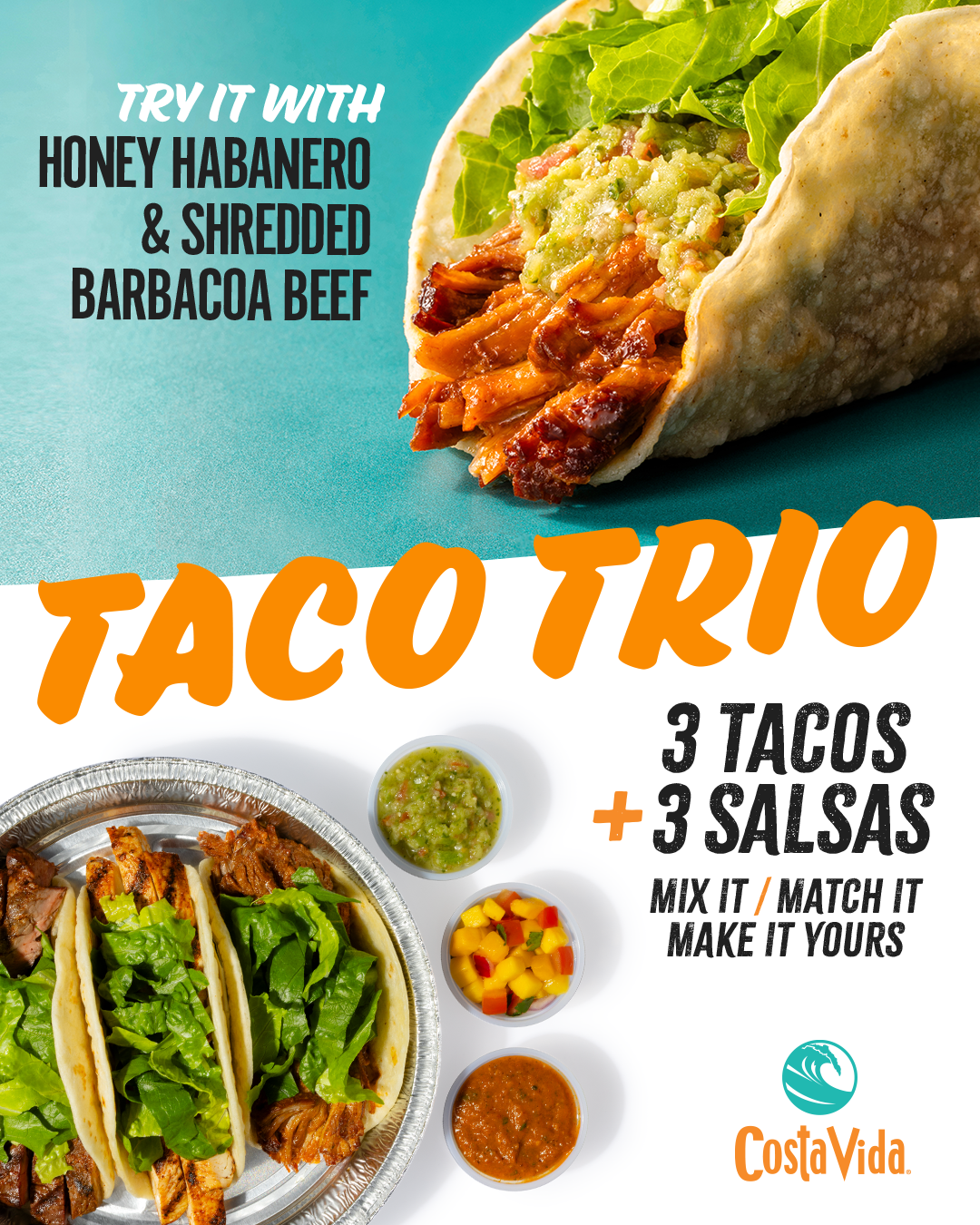 Costa Vida Facebook ad from Mar 9, 2026