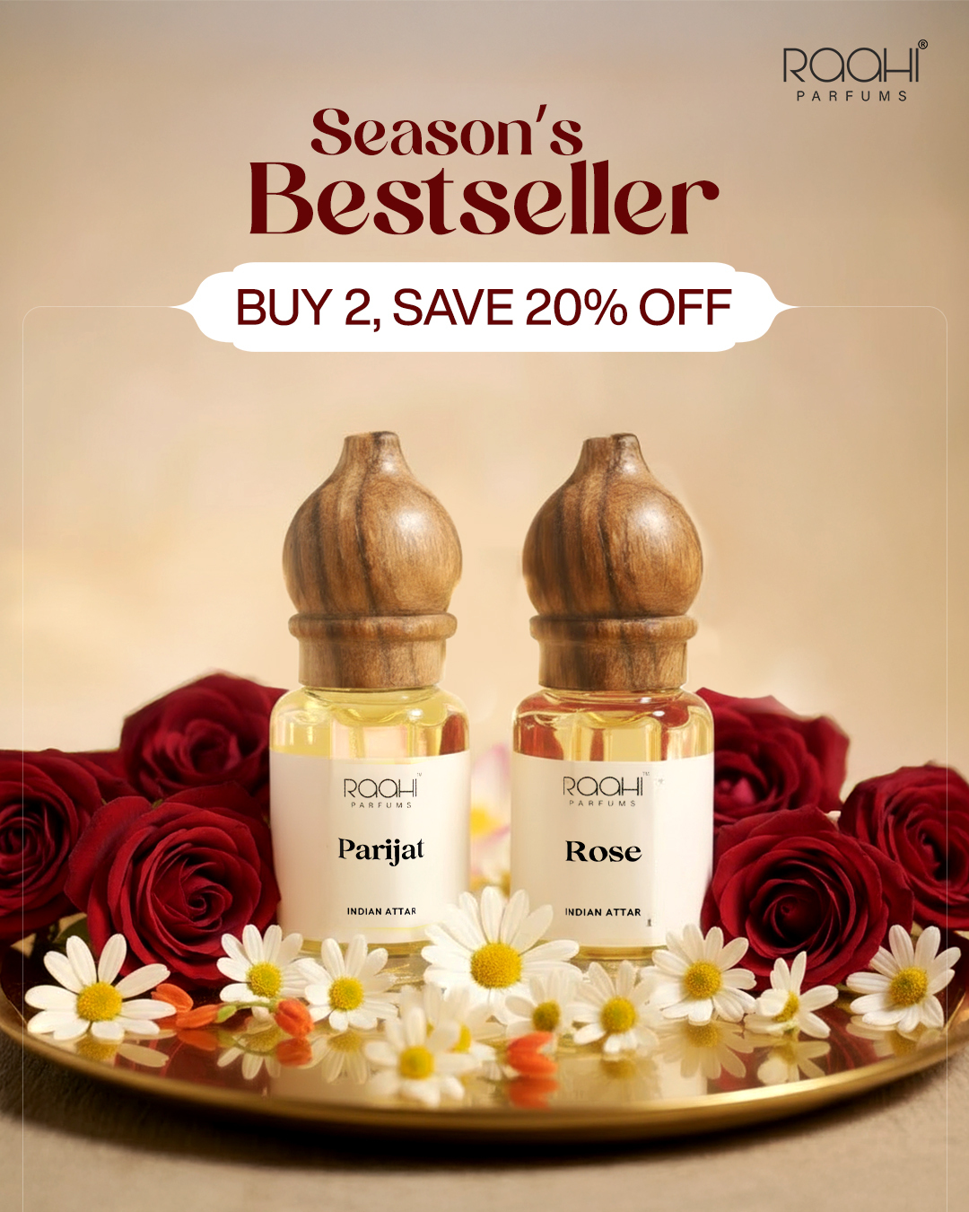 Raahi Parfums Facebook ad