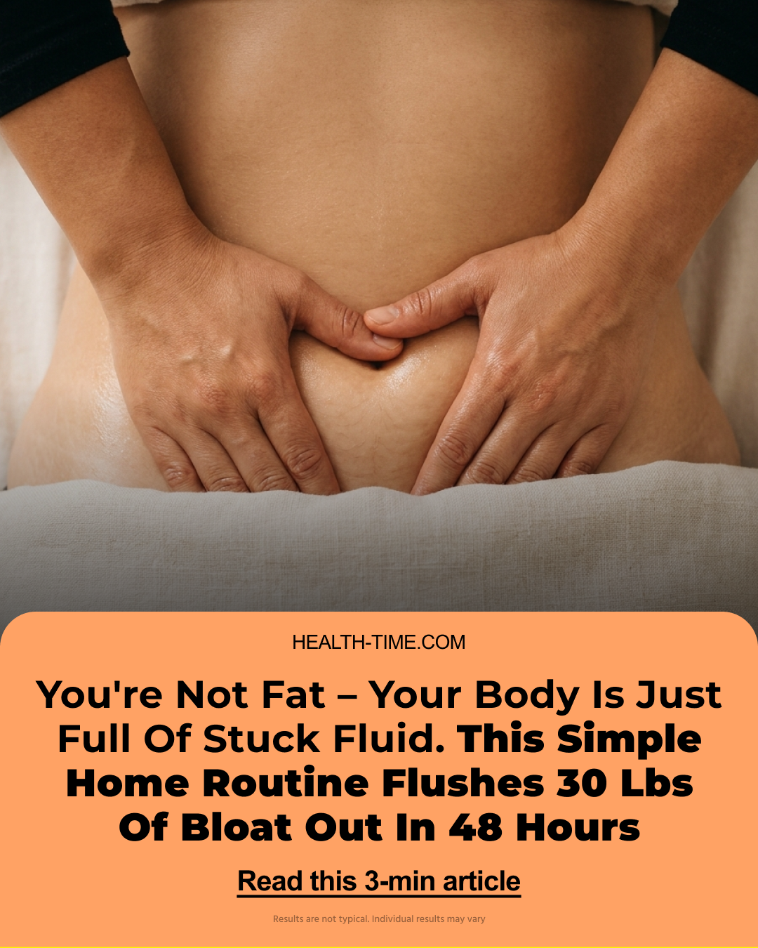Healthtime Facebook ad