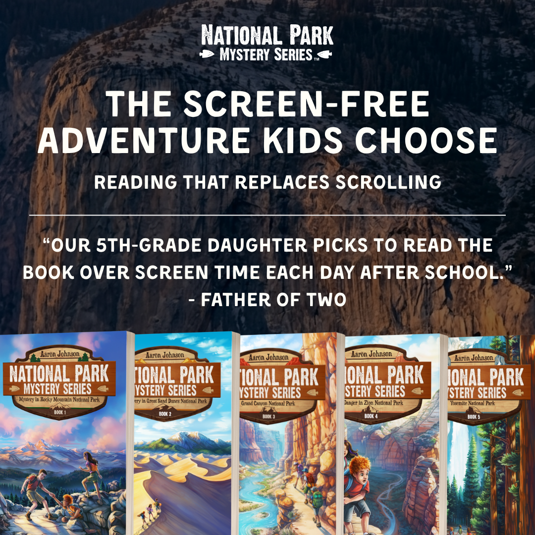 National Park Mystery Series Facebook ad