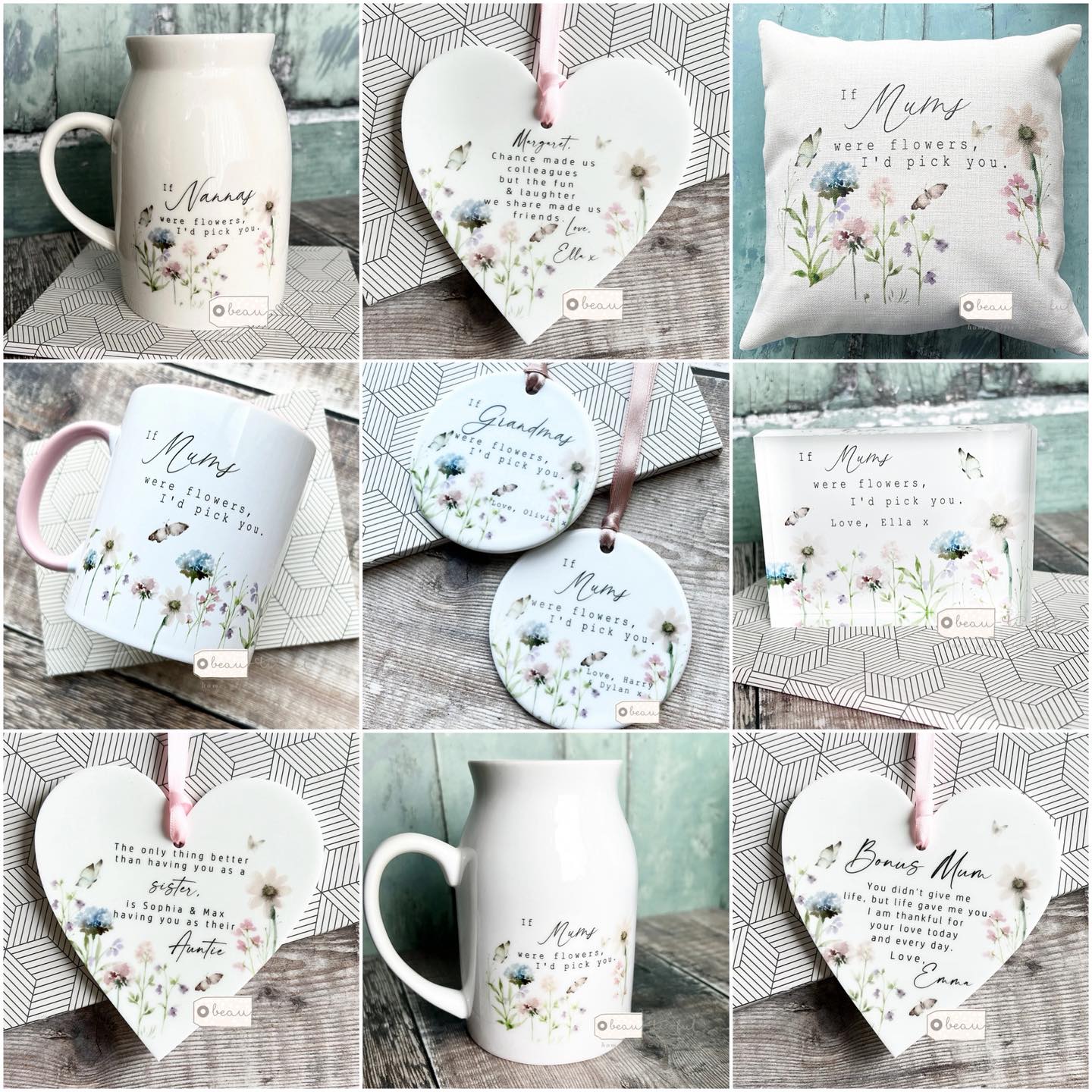 Beau-ti-ful Gift Shop Facebook ad