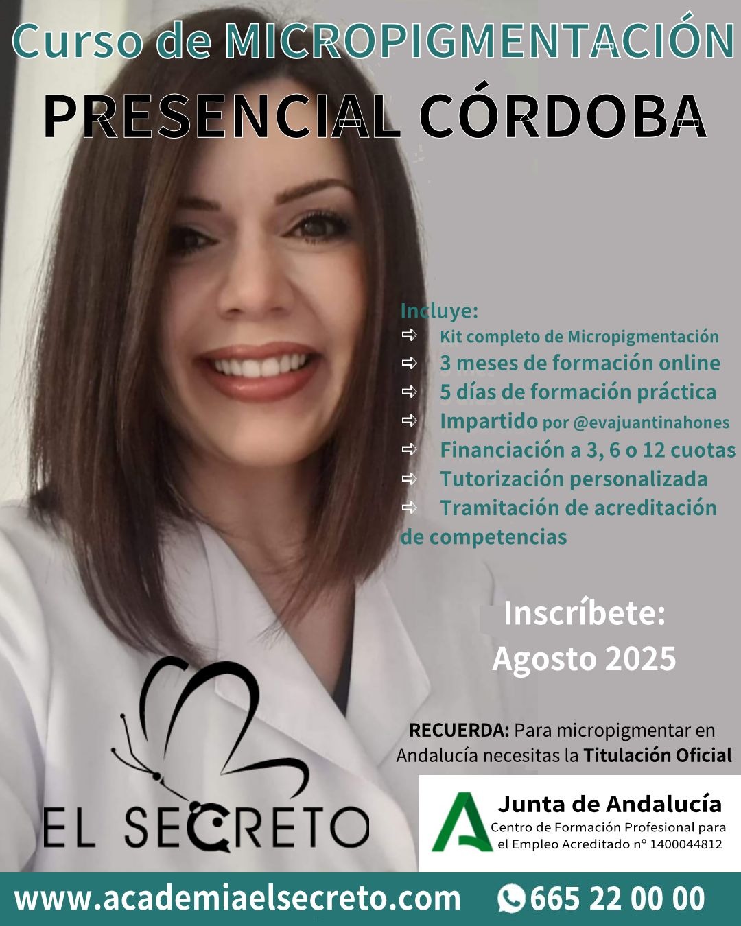 Acreditación de competencias Facebook ad: CURSO DE MICROPIGMENTACIÓN PRESENCIAL
