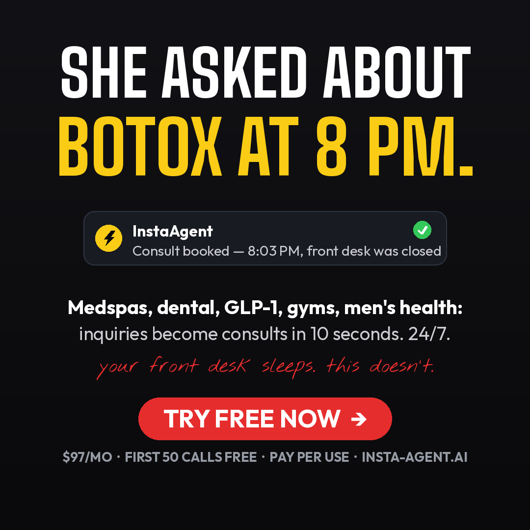 Insta-Agent Facebook ad from Sep 9, 2026